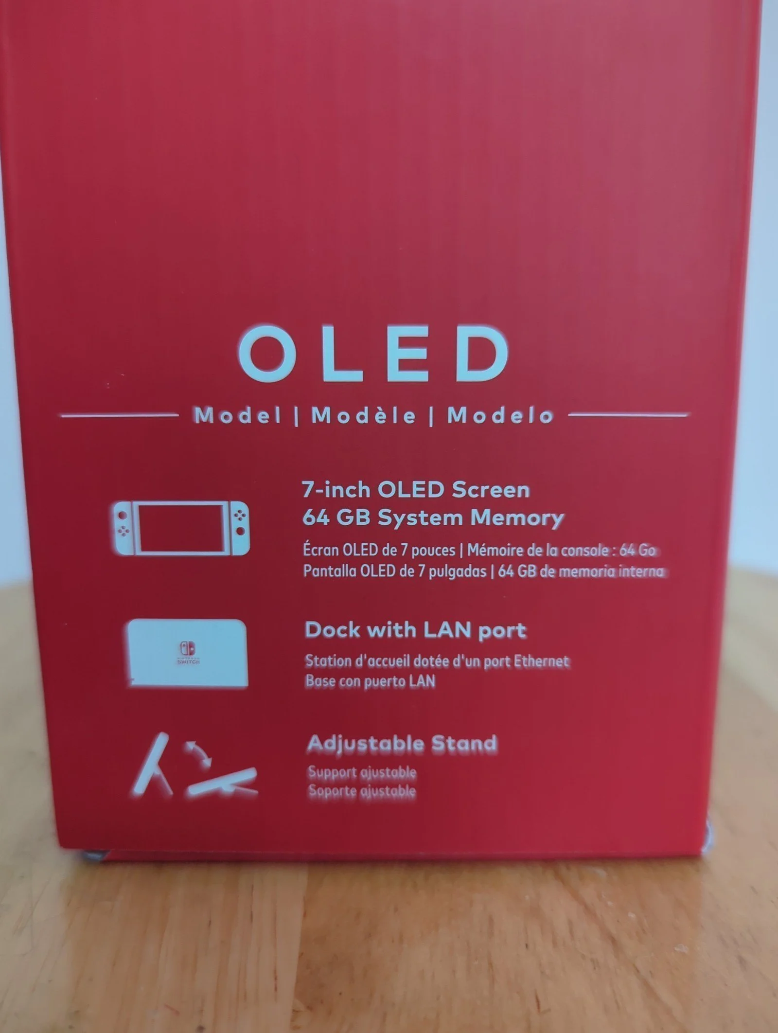 Nintendo Switch OLED (blue + red) 8L52