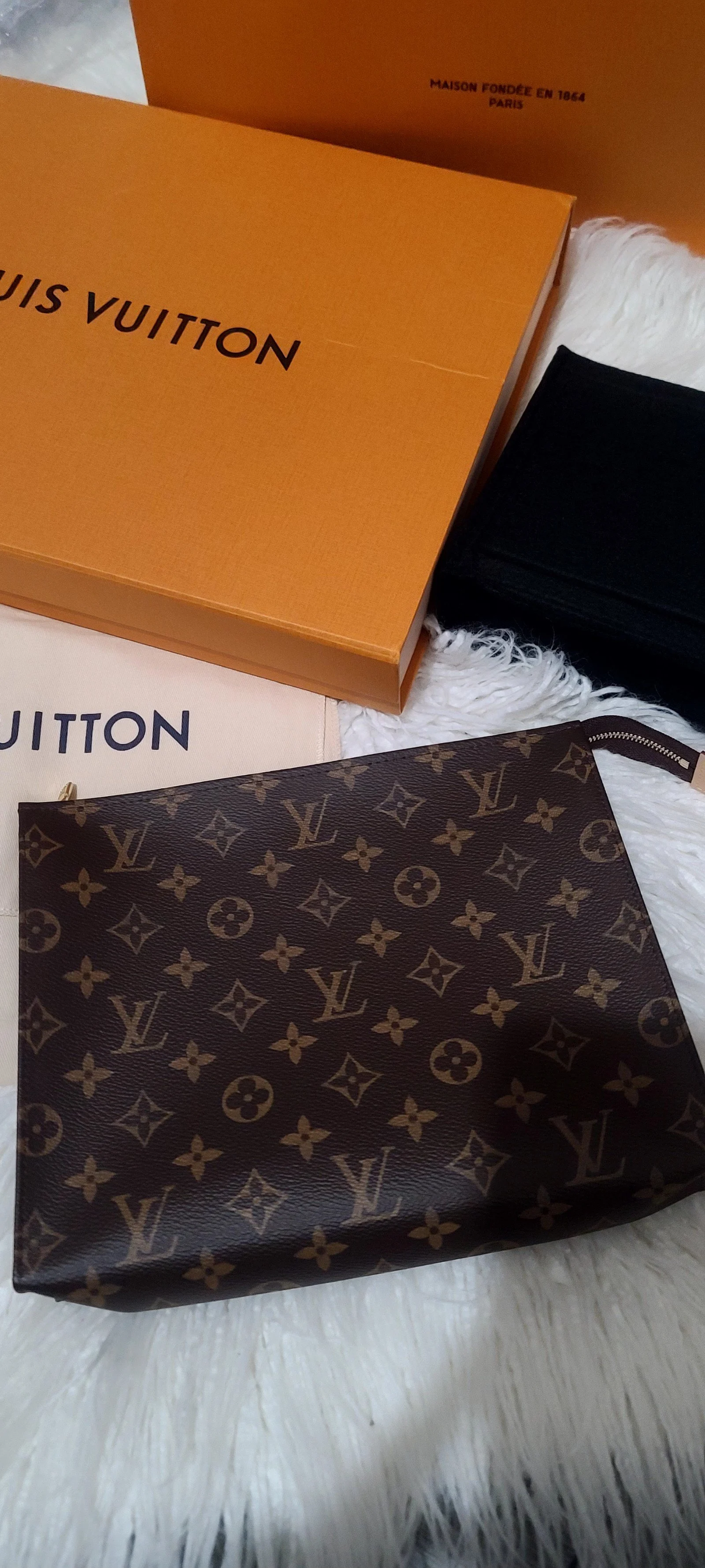 Toiletry 26 with insert