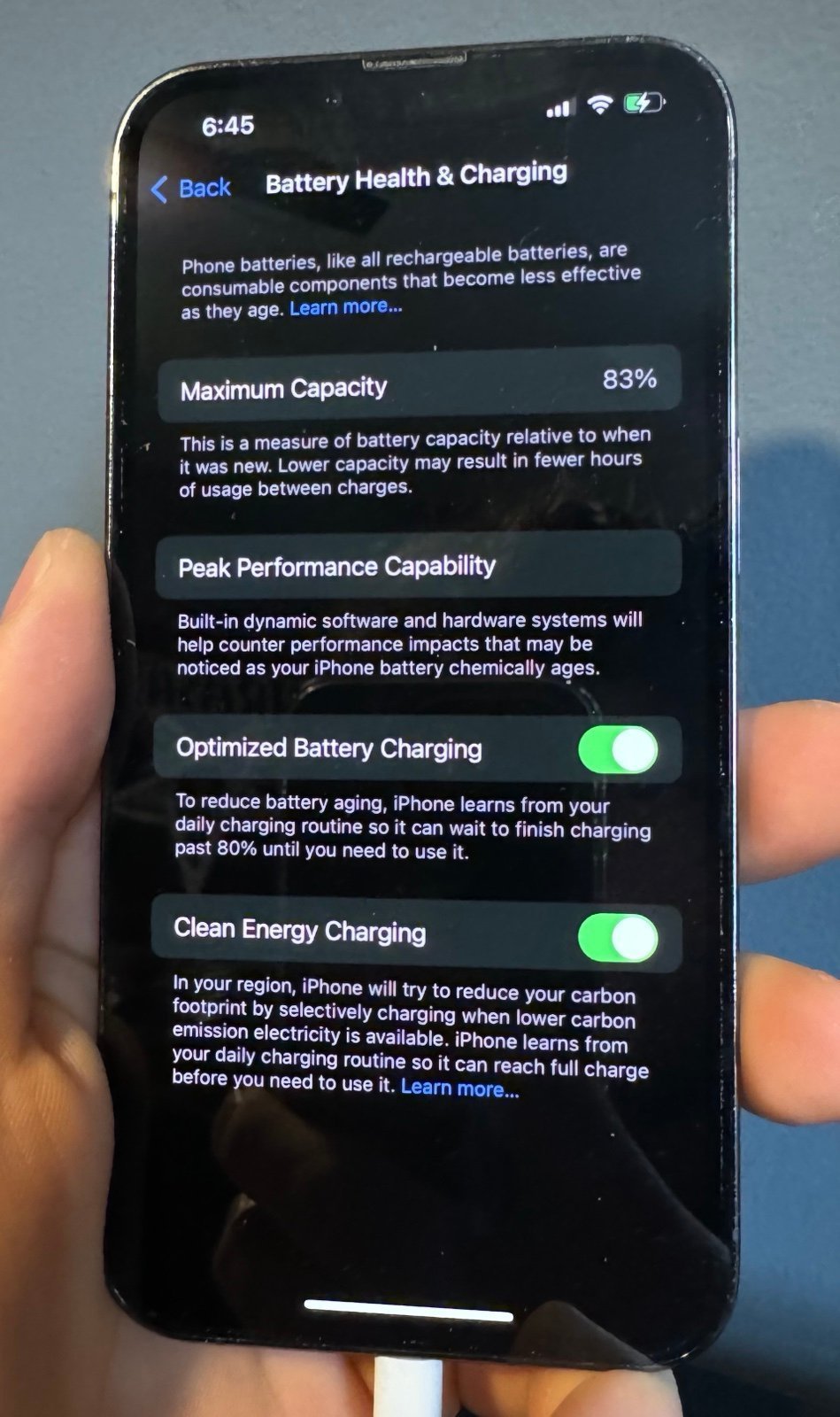 Apple iPhone 13 Pro 128 GB Graphite UNLOCKED 9W72