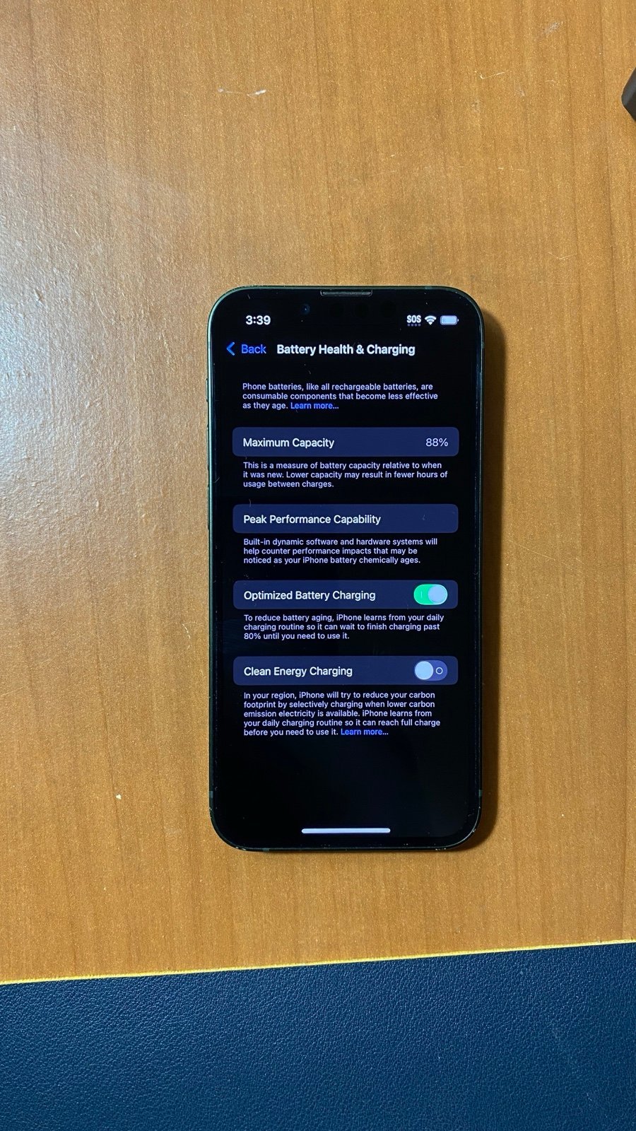 Apple iPhone 13 Mini 256 GB in Green (Unlocked) 6J98