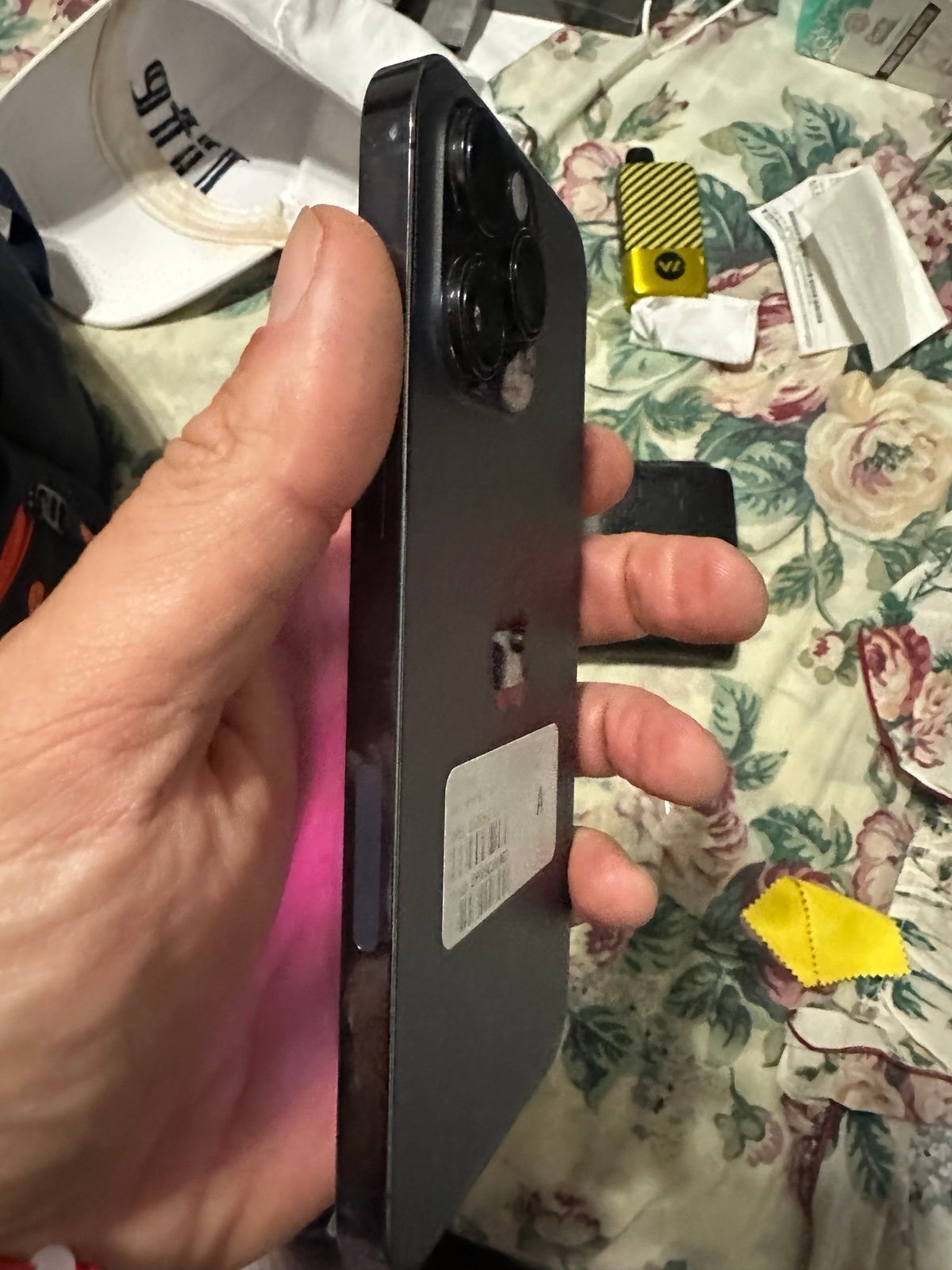 Apple iPhone 14 Pro Max 256gig UNLOCKED Beautiful Deep Purple LIKE NEW 8V83