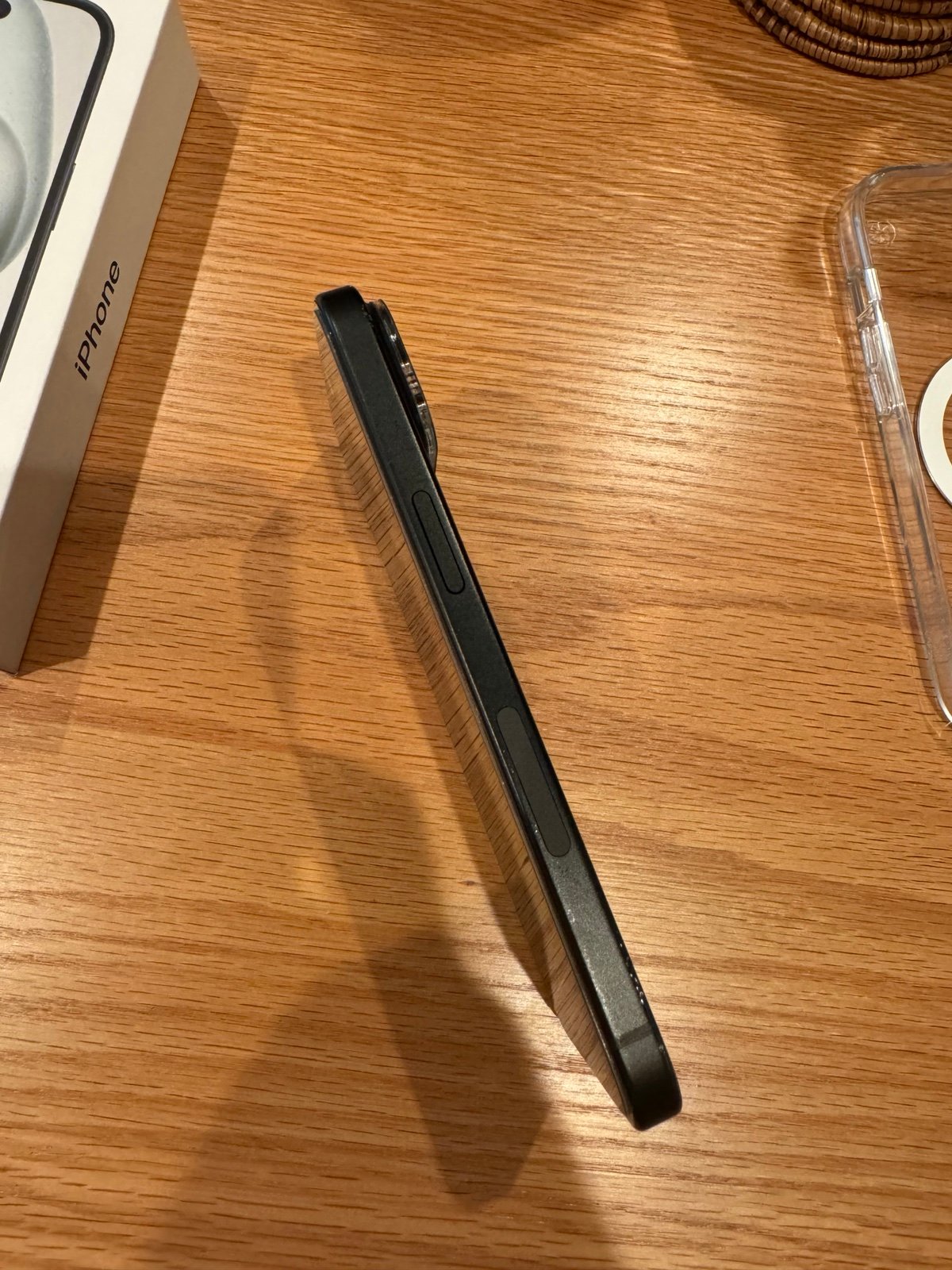 Apple iPhone 15 Black 256GB T-Mobile Carrier 9A36