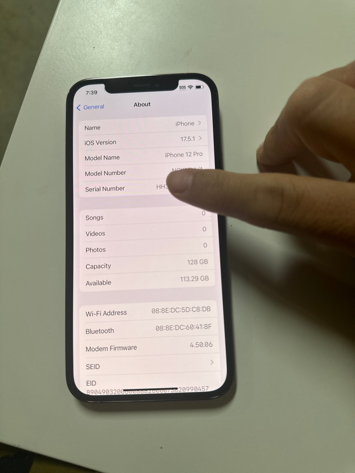 Unlocked I phone 12 pro 1T12