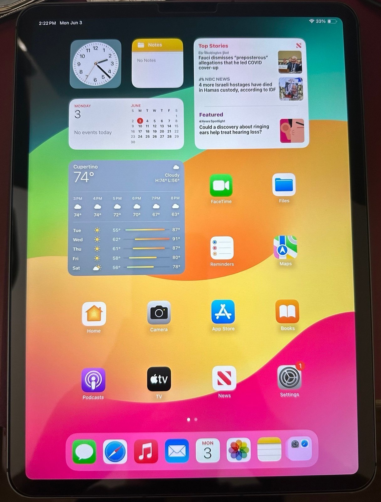 IPad Pro 11 inch 3rd generation 5g unlocked 3M97