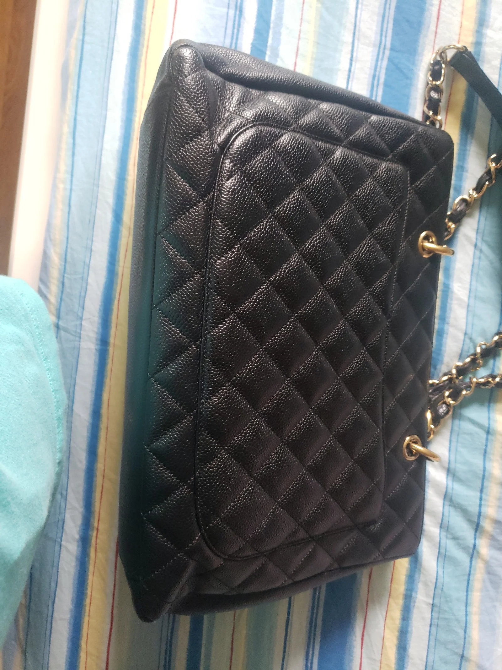 Authentic Chanel Grand Shopping Tote