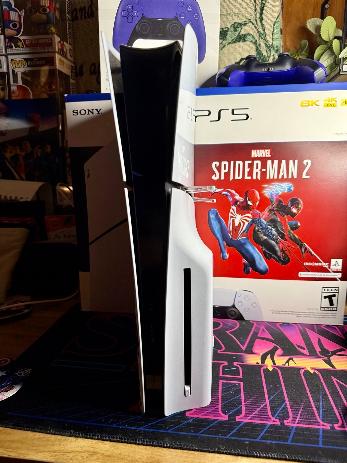 Sony PlayStation PS5 Slim console disc edition in like new condition 2R13