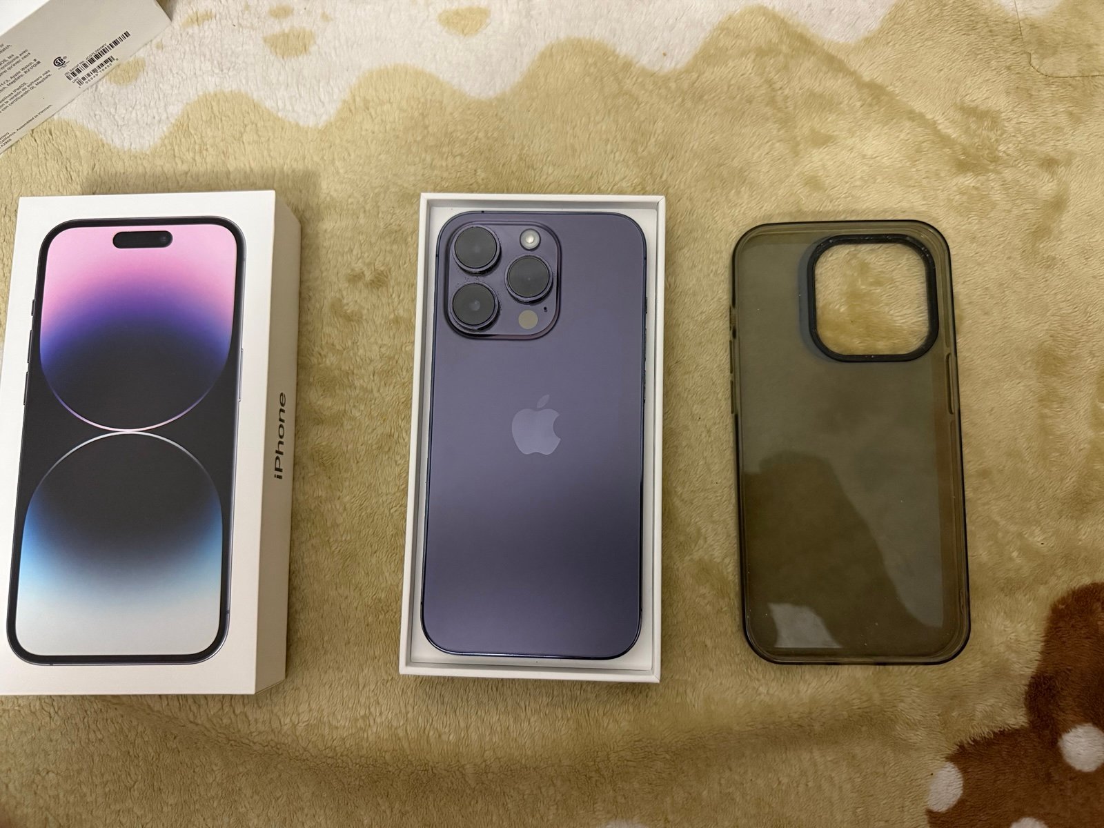 Apple iPhone 14 Pro 128 GB in Deep Purple for Unlocked 1S32