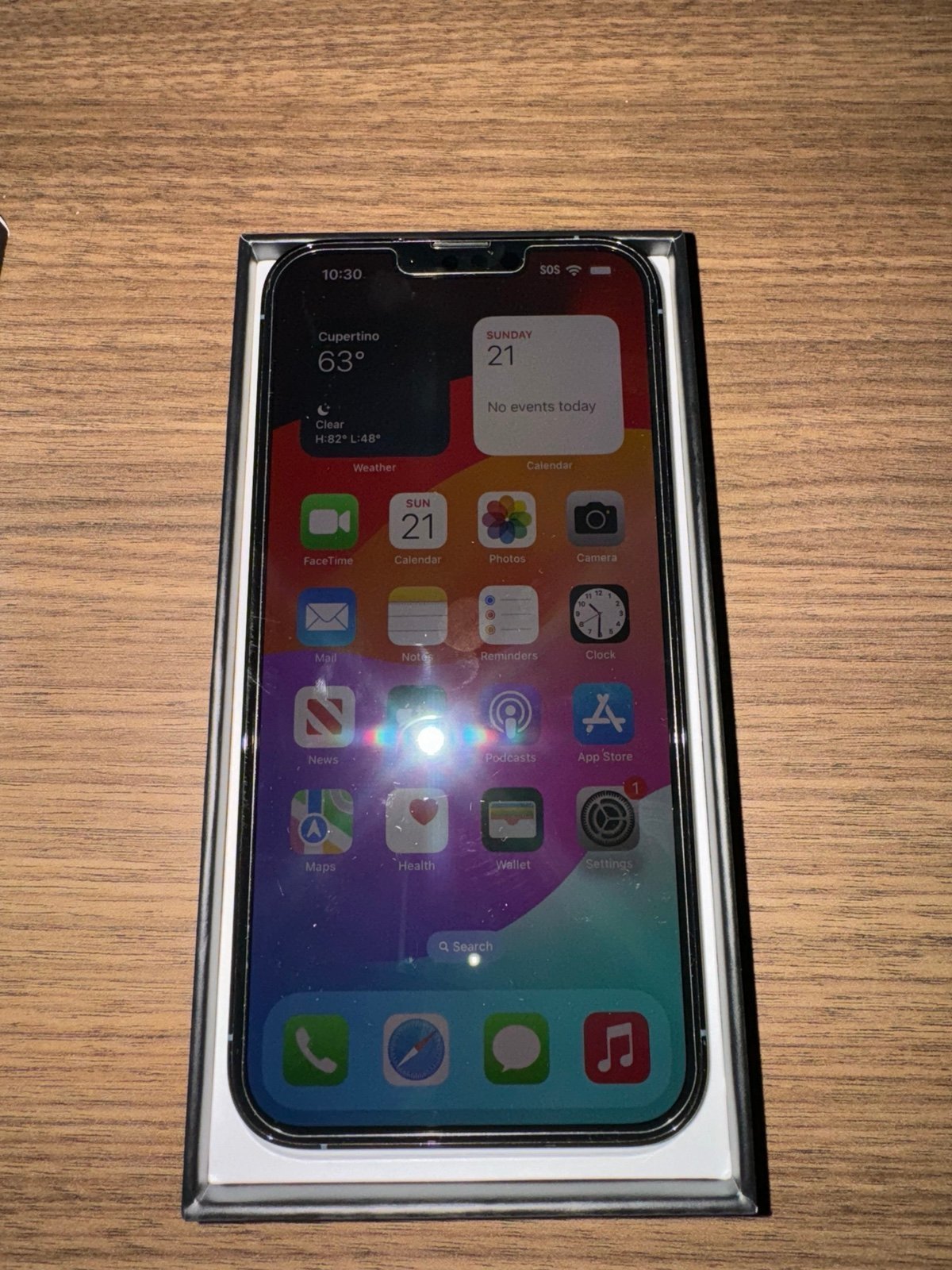 Apple iPhone 13 Pro Max 128 GB in Sierra Blue Unlocked 9U13