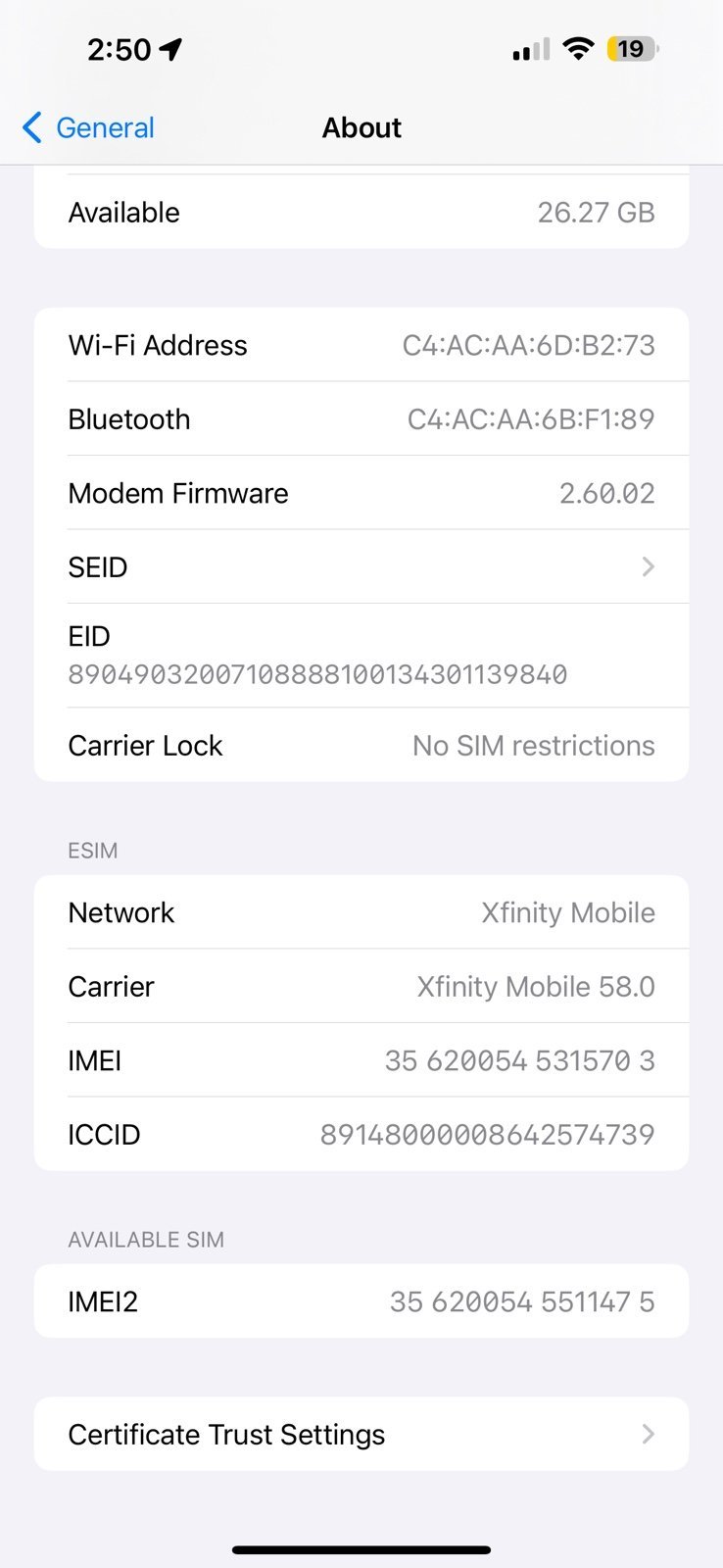 Apple iPhone 14 Pro Max unlocked 128gb 7C56