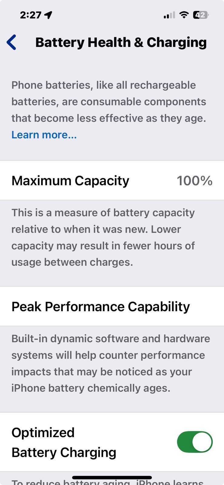 Apple IPhone 13 Pro Max 256GB Unlocked ~ Battery Health 100% 8Y72