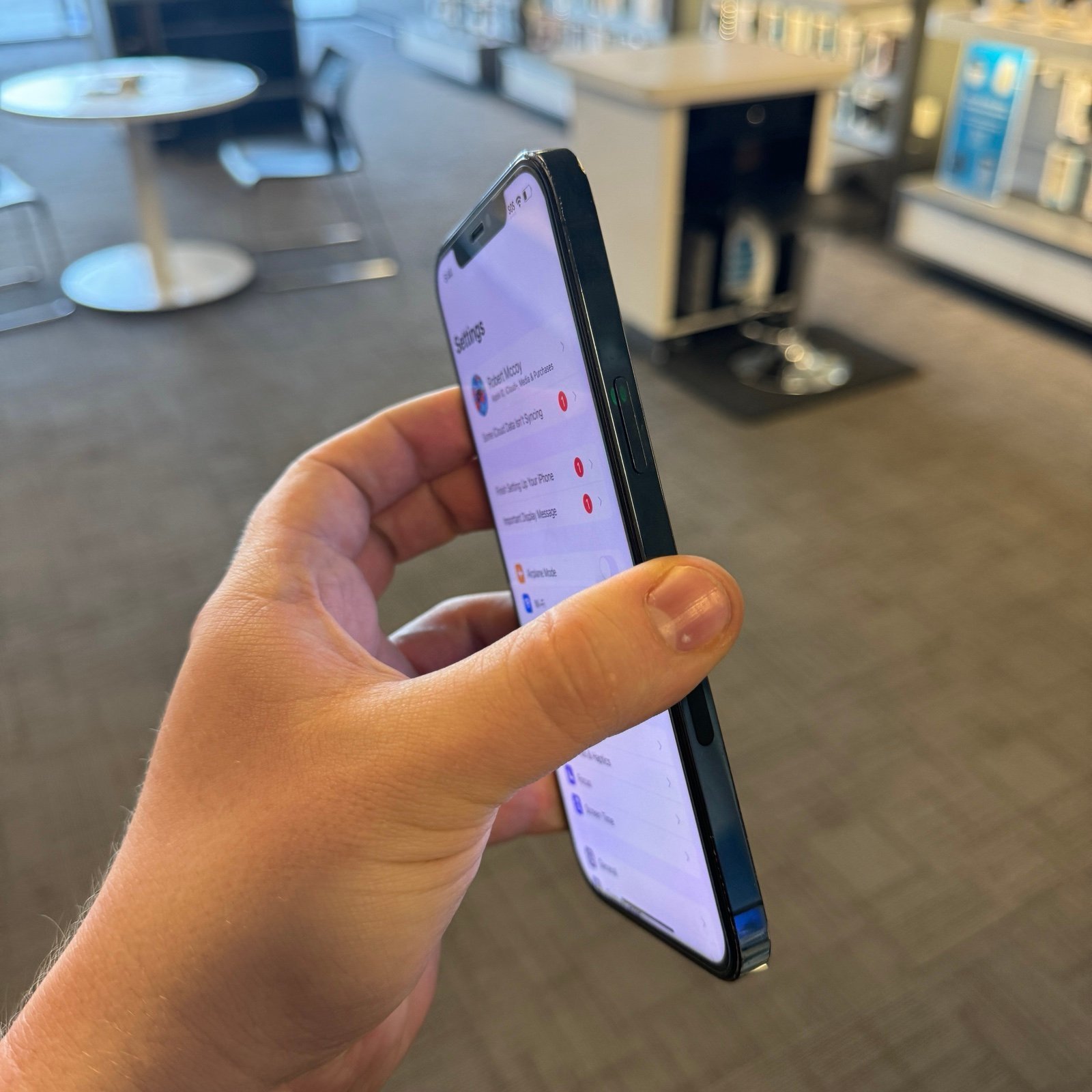 Apple iPhone 12 Pro Max 128 GB in Pacific Blue for AT&T 6B52