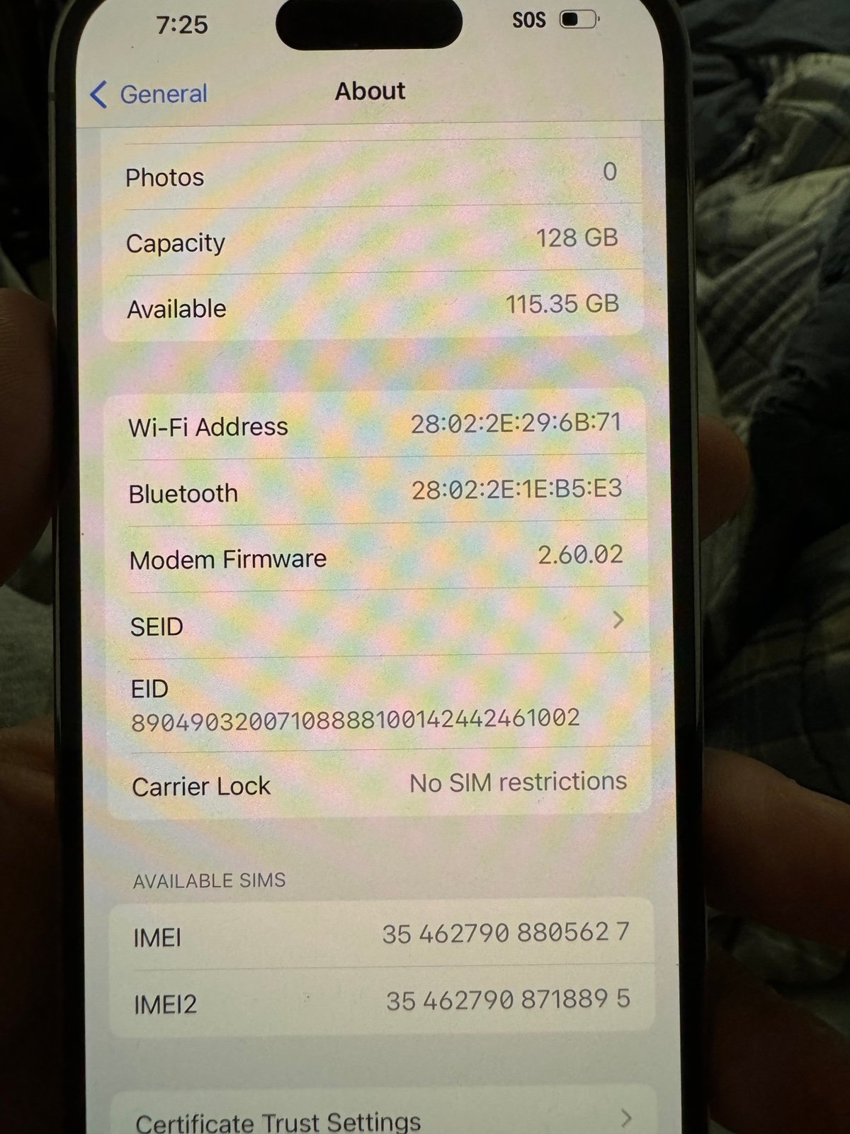 iphone14 pro phone unlocked sliver 5F89