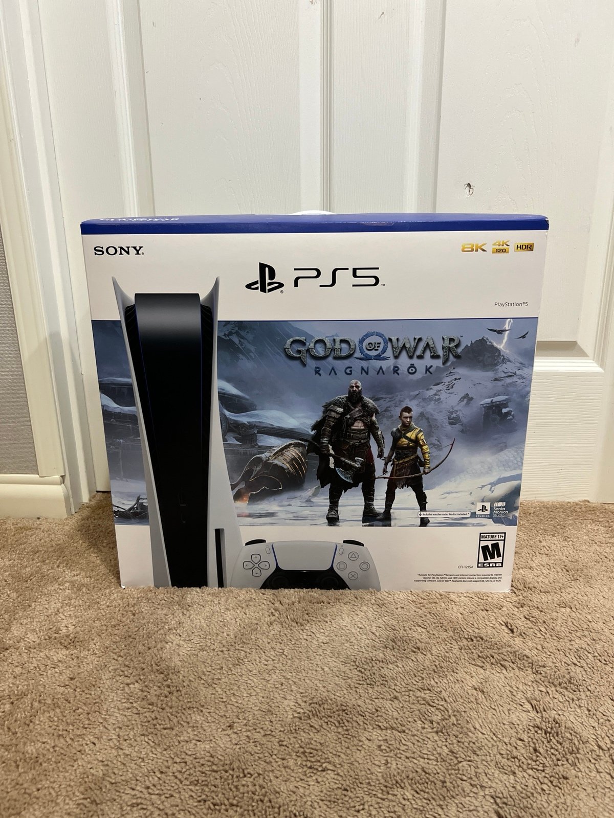 PlayStation 5 God Of War And Wireless Controller Factory Sealed 1G32