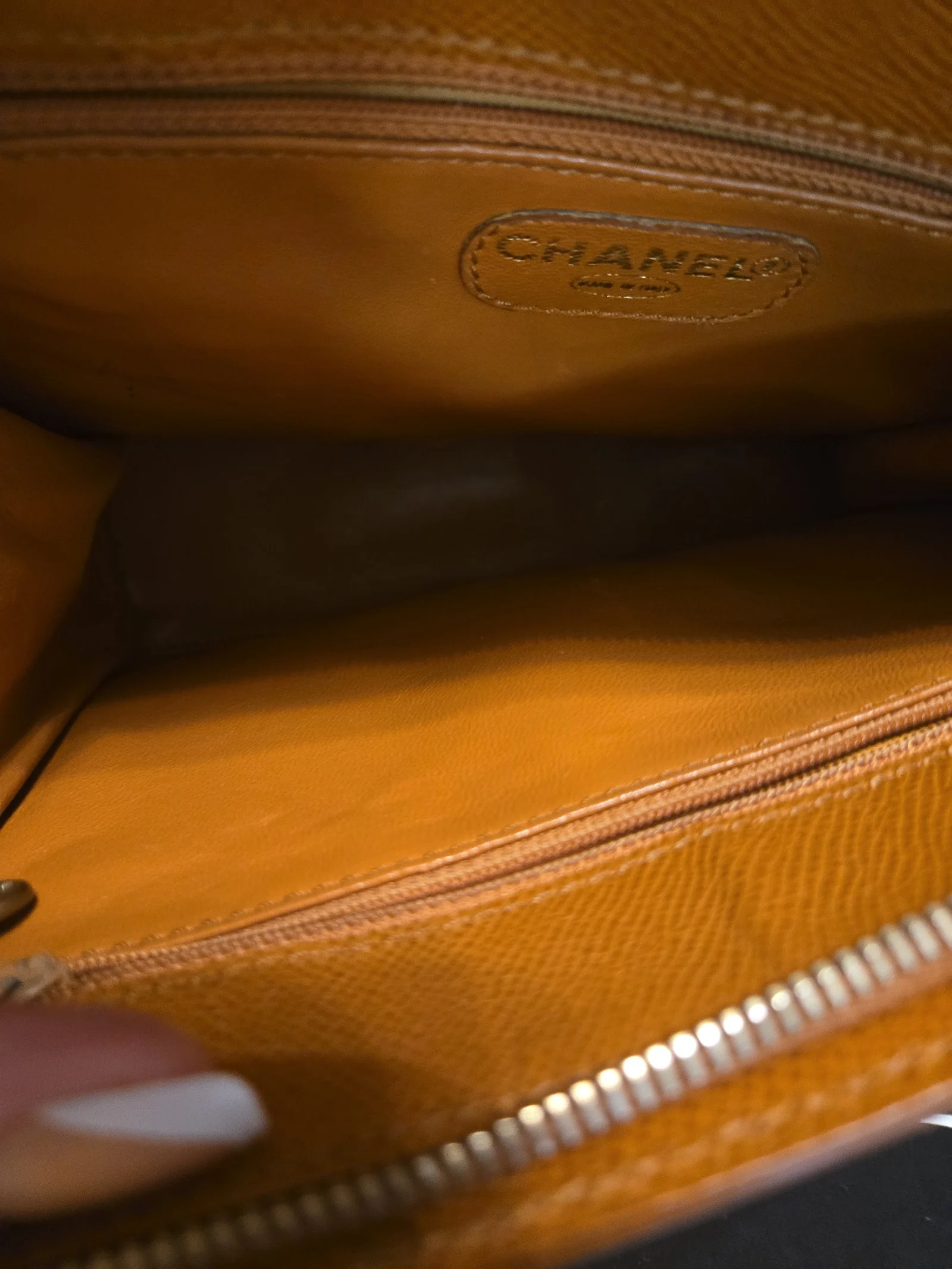 Chanel Caviar Leather Handbag