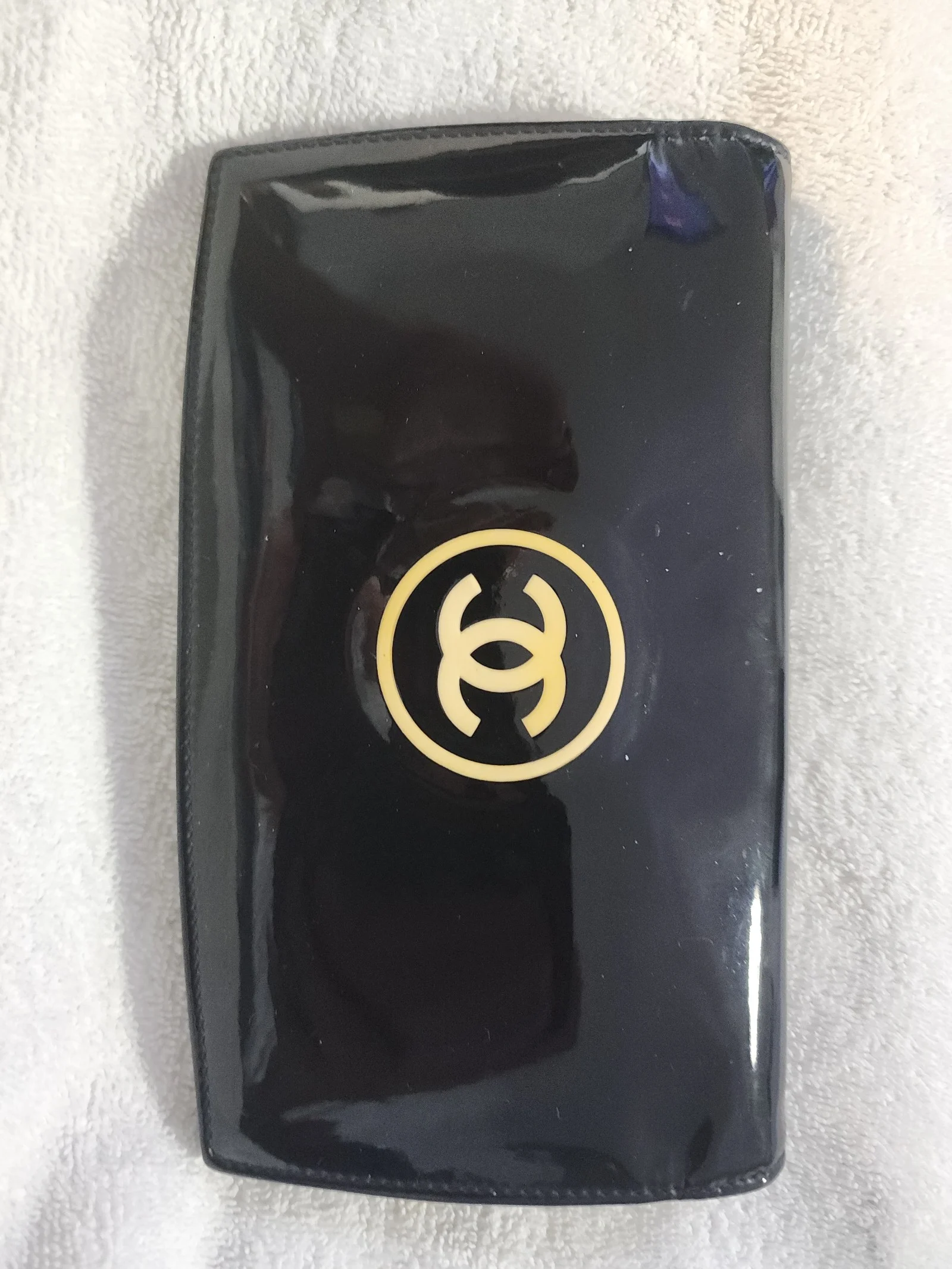 Chanel Patent Leather Flap Wallet WOC Crossbody