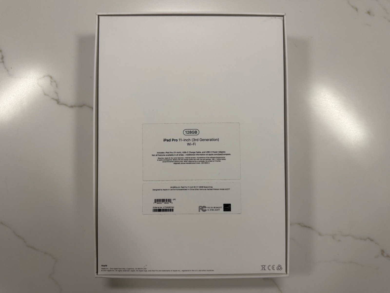 128GB 3rd Gen iPad Pro 11-inch Space Grey 3V92