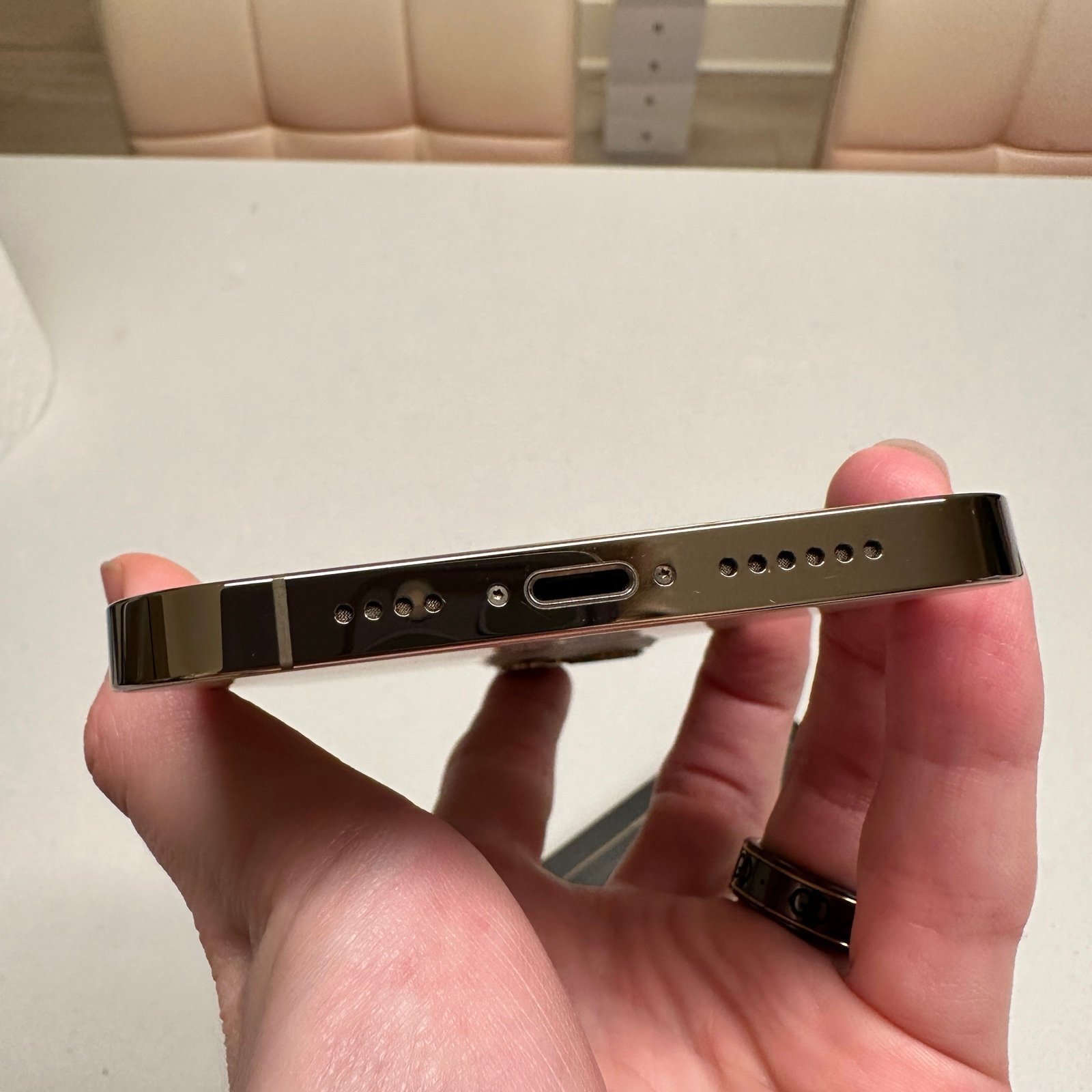 Apple iPhone 12 Pro Max Gold 256GB (Unlocked) Excellent Like New Condition 8R23