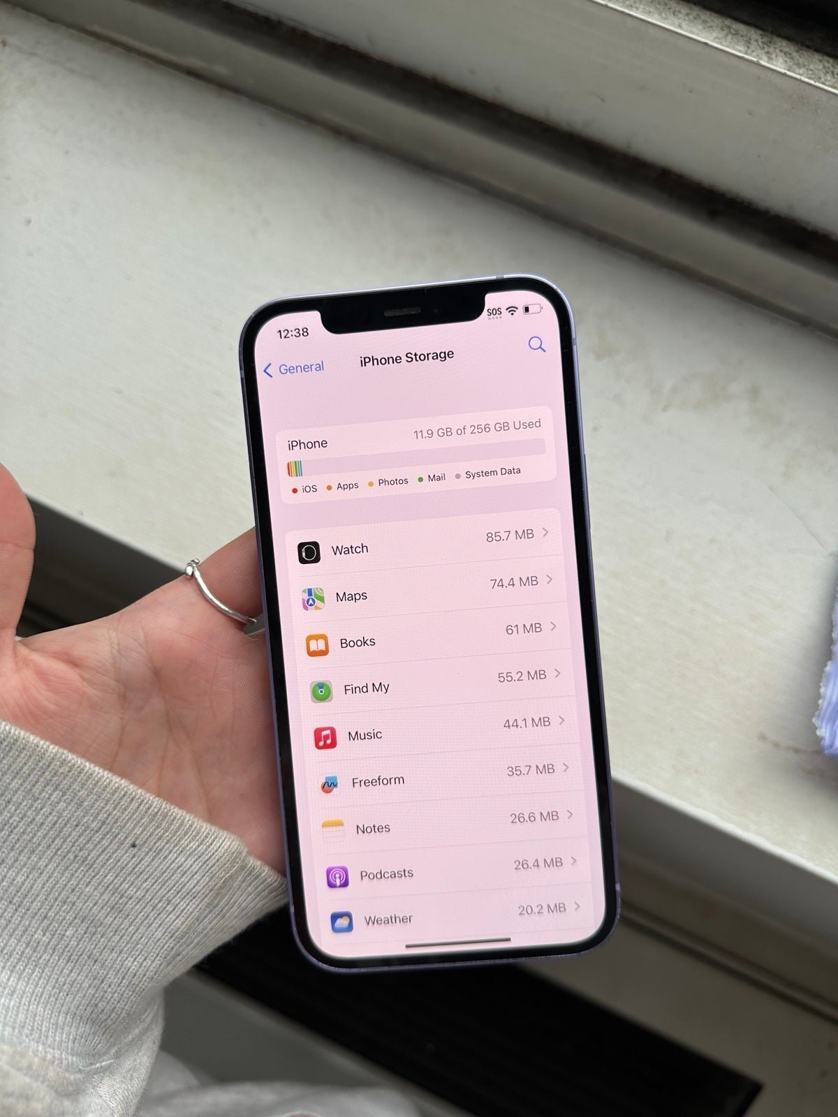 Apple iPhone 12 256 GB in Purple for Unlocked 5E92