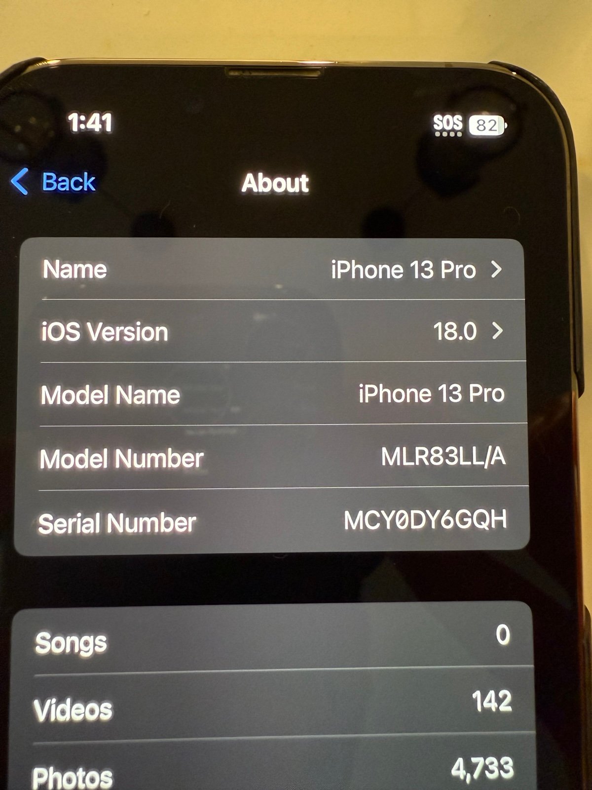 Apple iPhone 13 Pro 256 GB Carrier Unlocked 7T33