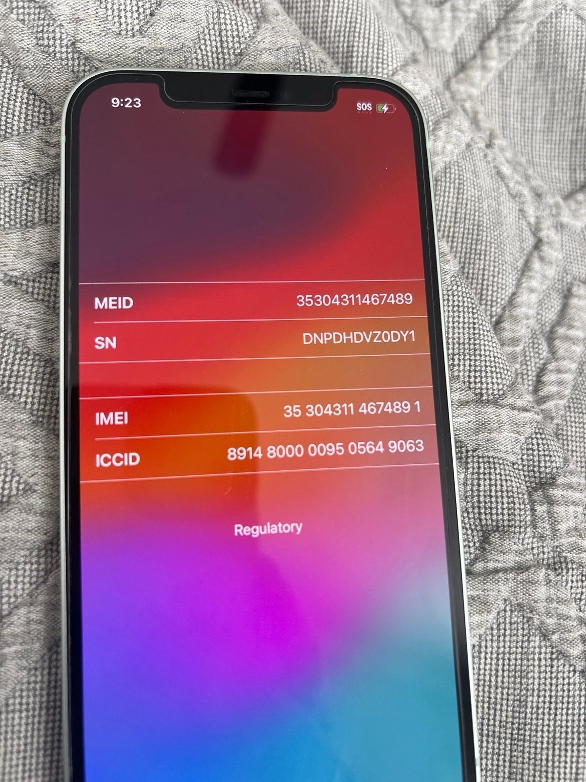 Apple iPhone 12 128 GB 3J13