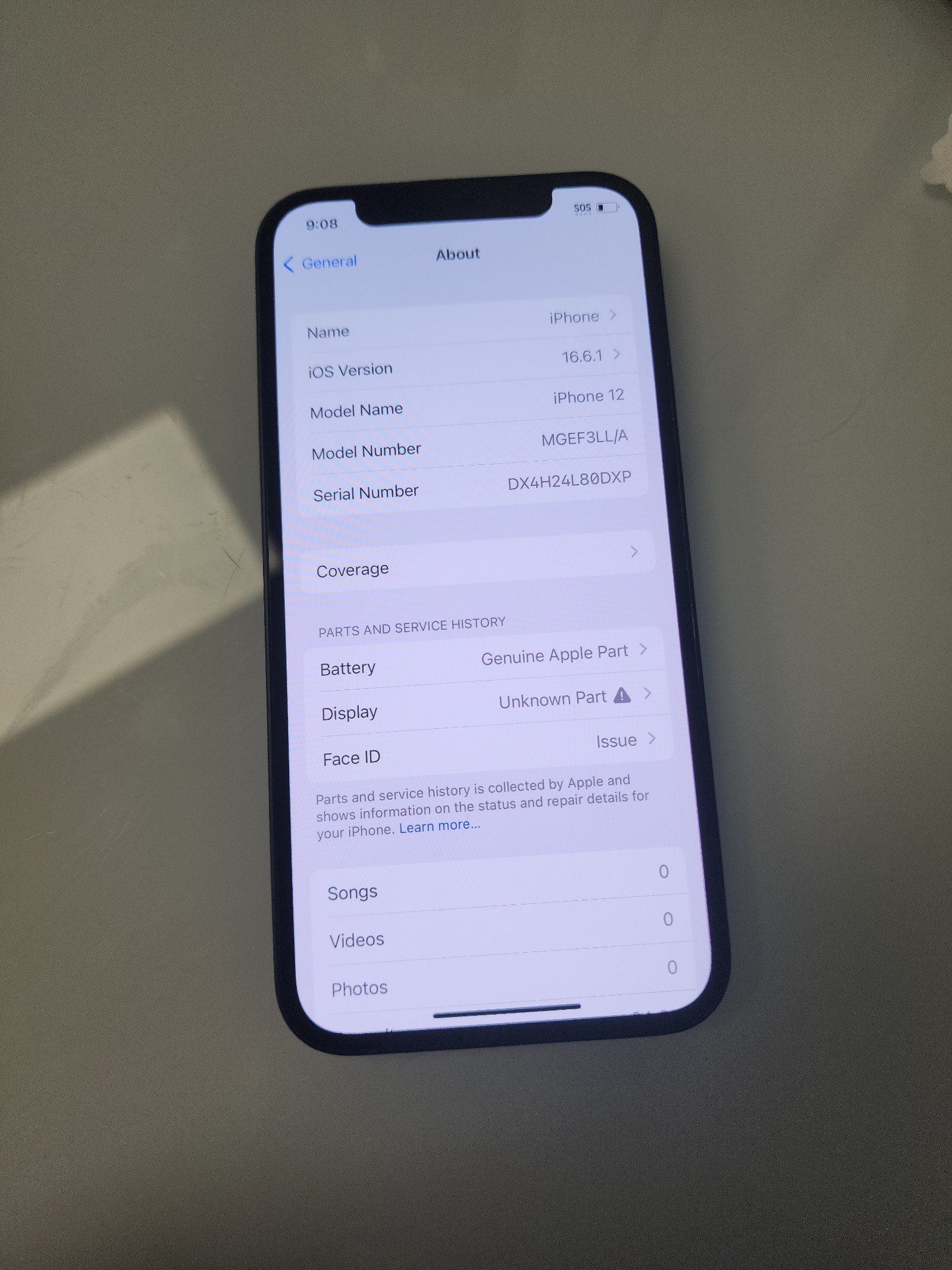 Iphone 12 64GB unlocked 1X19