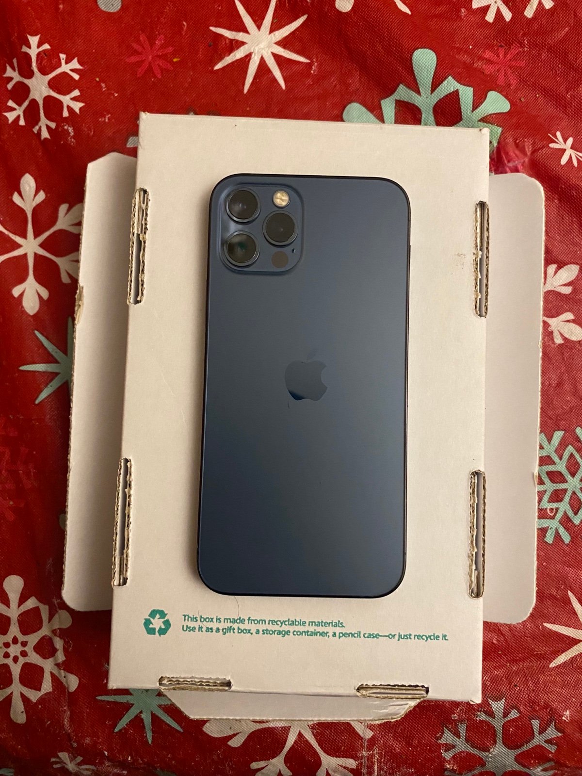 Apple iPhone 12 Pro 128gb Pacific Blue Unlocked 5Y57