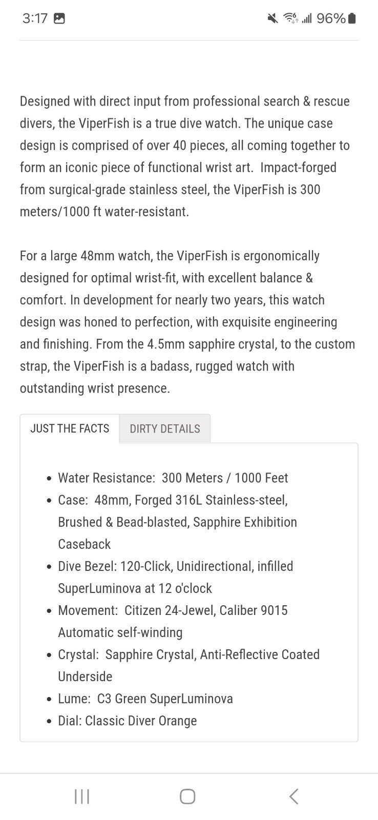 NFW Viperfish Automatic