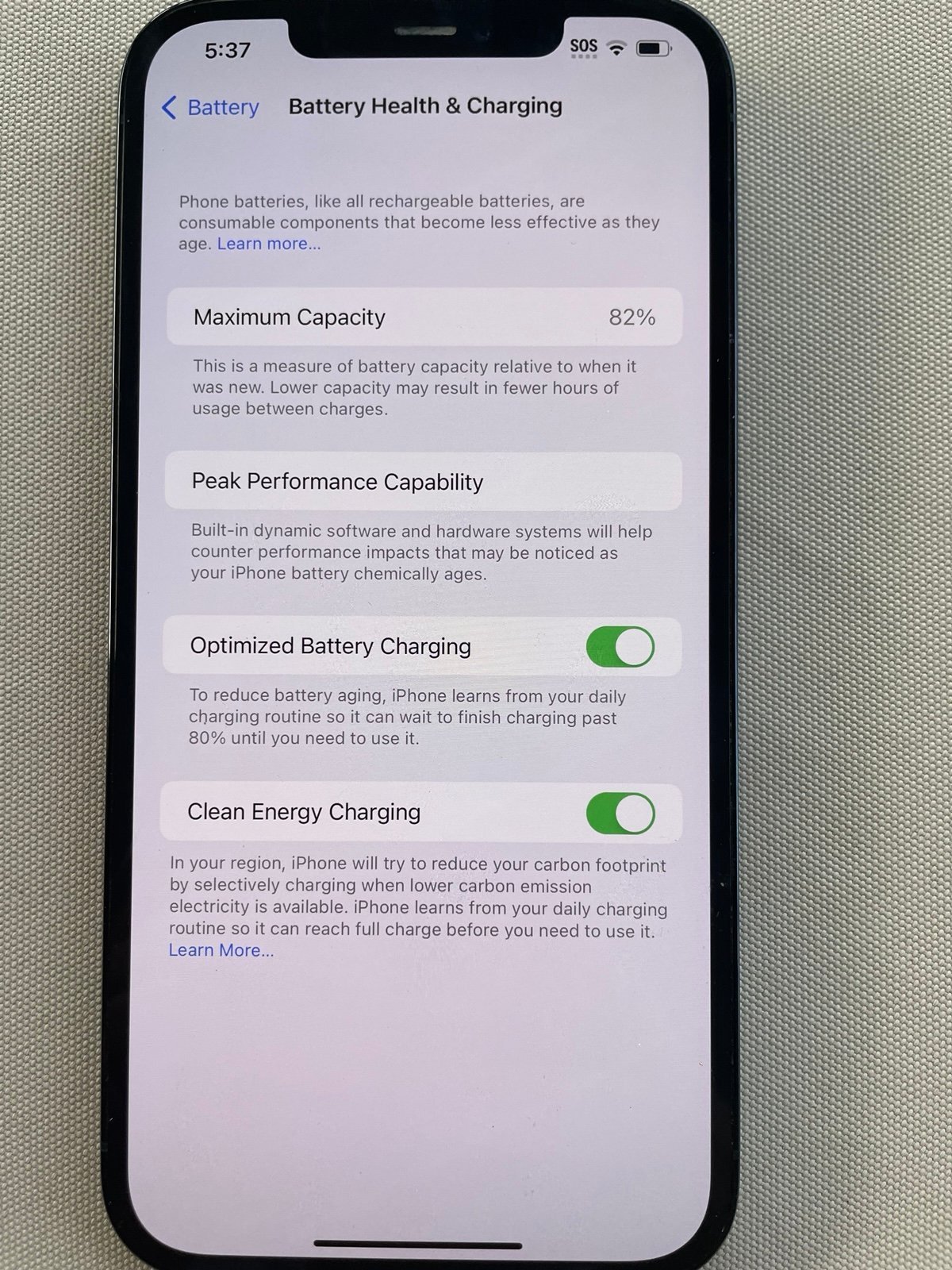 iPhone 12 Pro Max unlocked-128GB 3C69