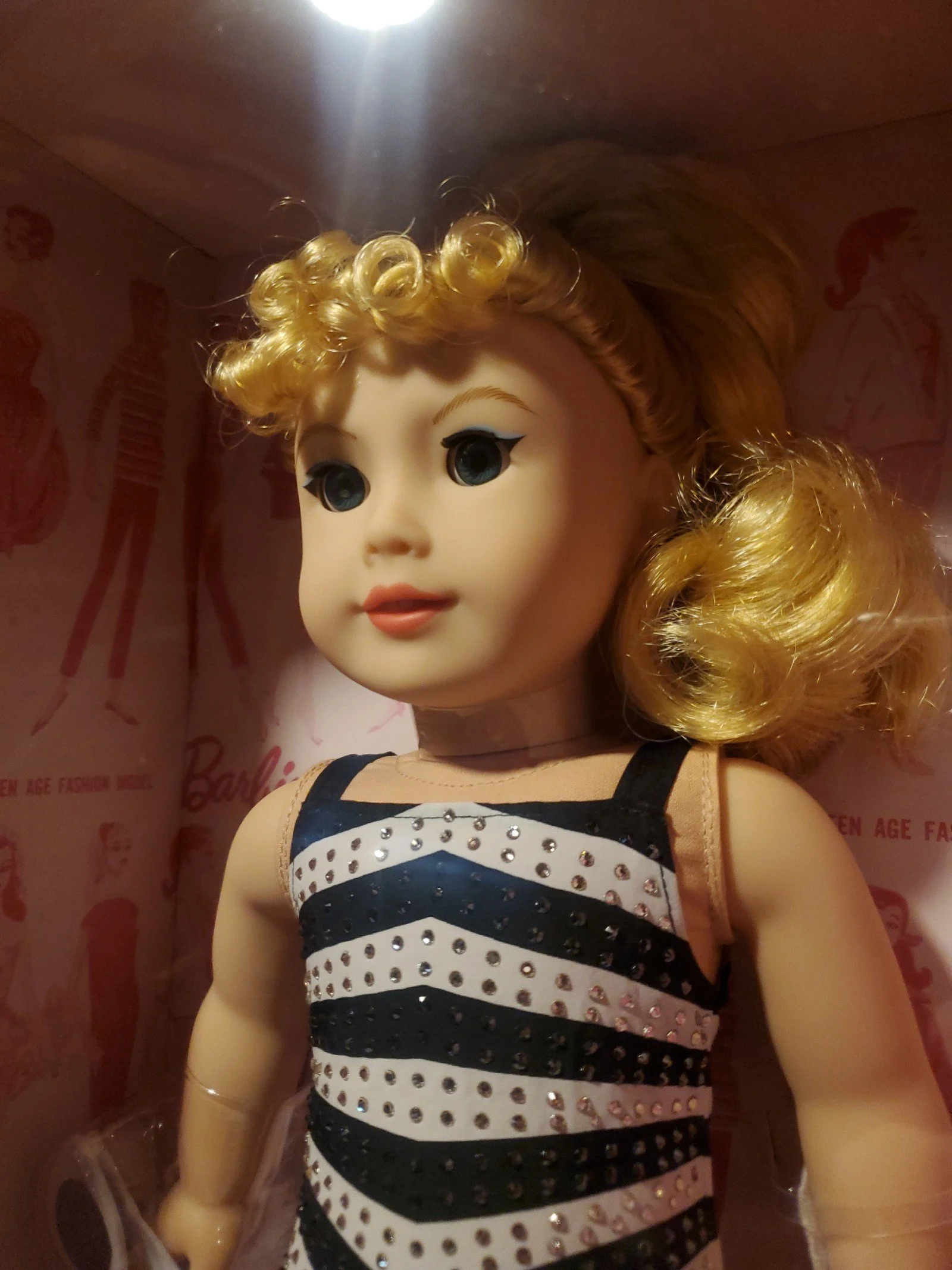 American Girl Barbie 5000 Limited Edition Swarovski Crystals Doll