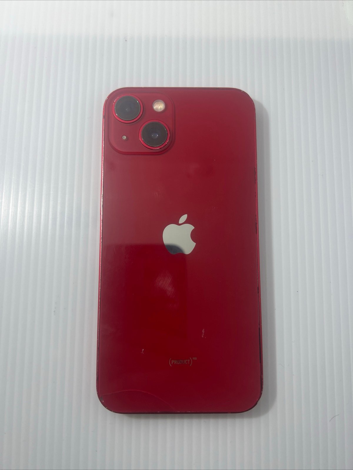 Apple iPhone 13 - 128 GB - Red (Unlocked) FAIR CONDITION 5W62