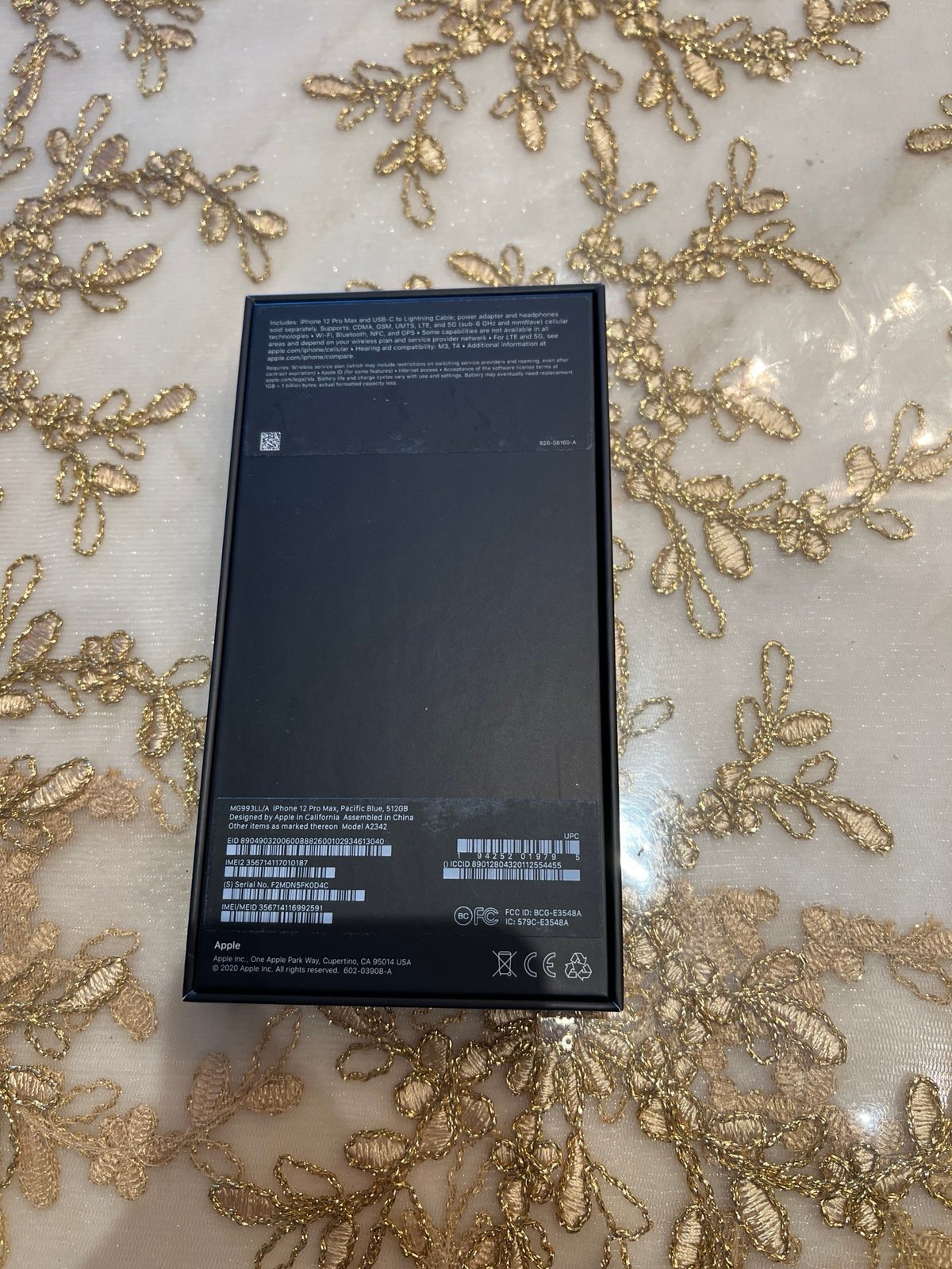 Apple iPhone 12 Pro Max 512GB in Pacific Blue for Unlocked 6B88