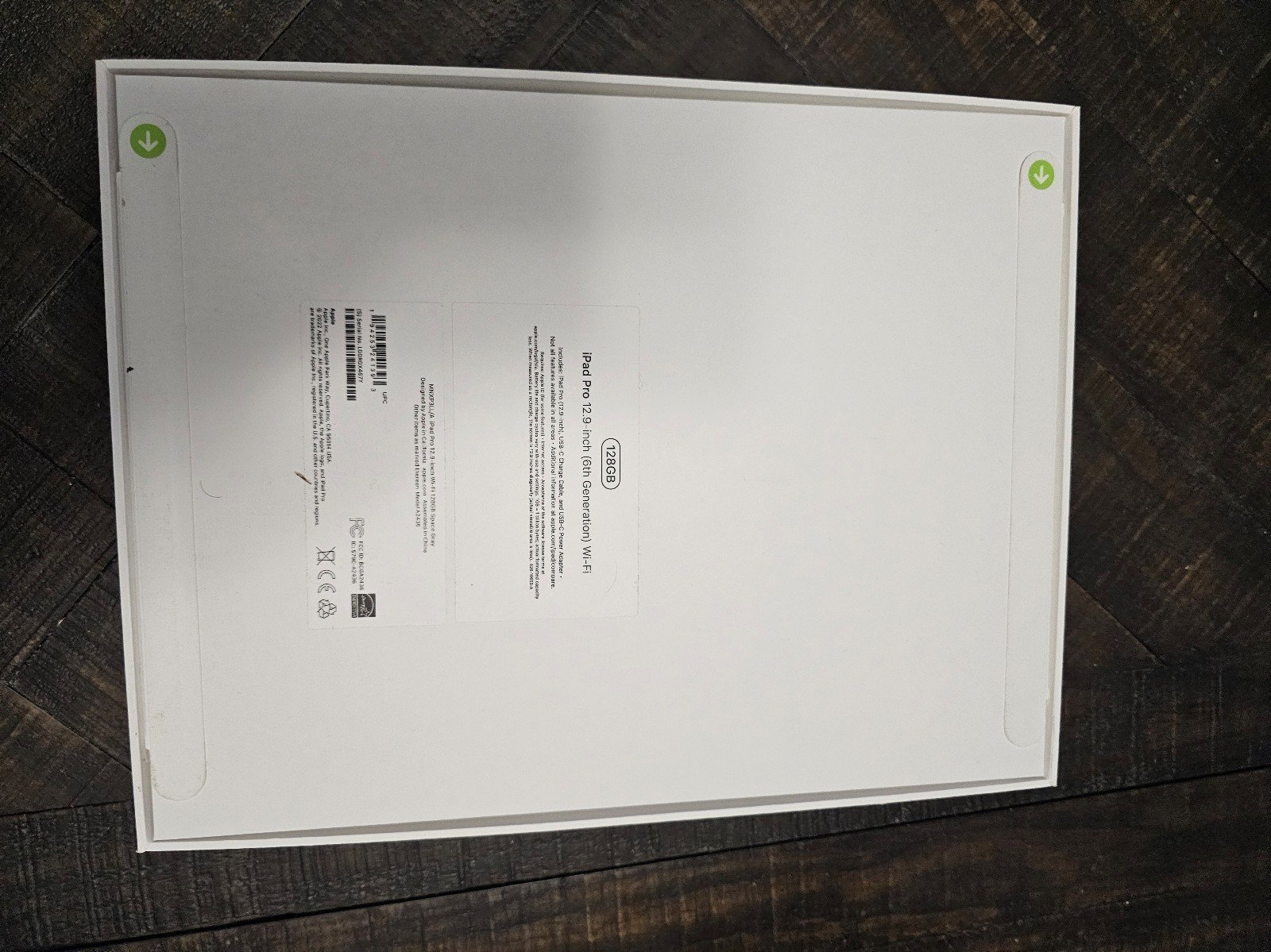 Ipad pro 12.9 m2 128gb wifi 5Q59