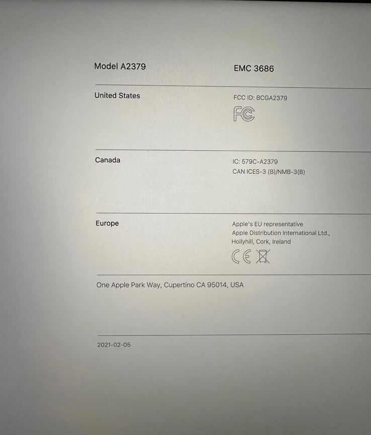 iPad Pro 12.9-inch 5th generation 128GB Wifi only 5F71