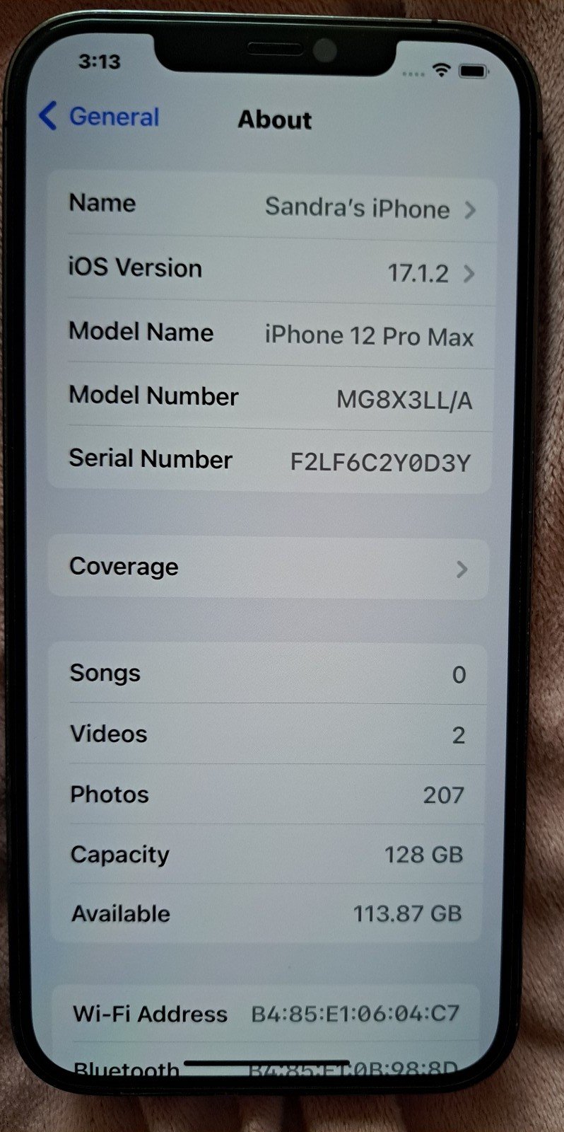 IPHONE 12 PRO MAX UNLOCKED NEW CONDITION 8F11