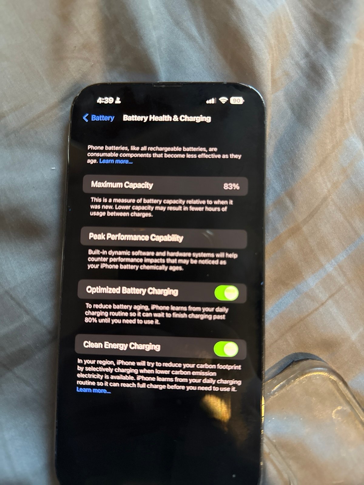 iPhone 13 Pro Max 256gb sierra blue 7Q65