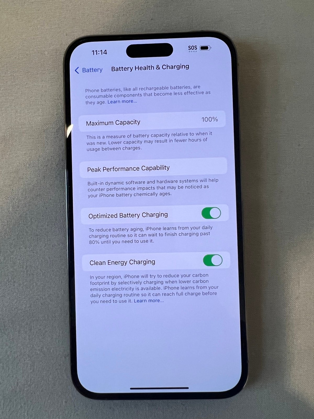 Apple iPhone 14 Pro Max 256GB Like New 7R86