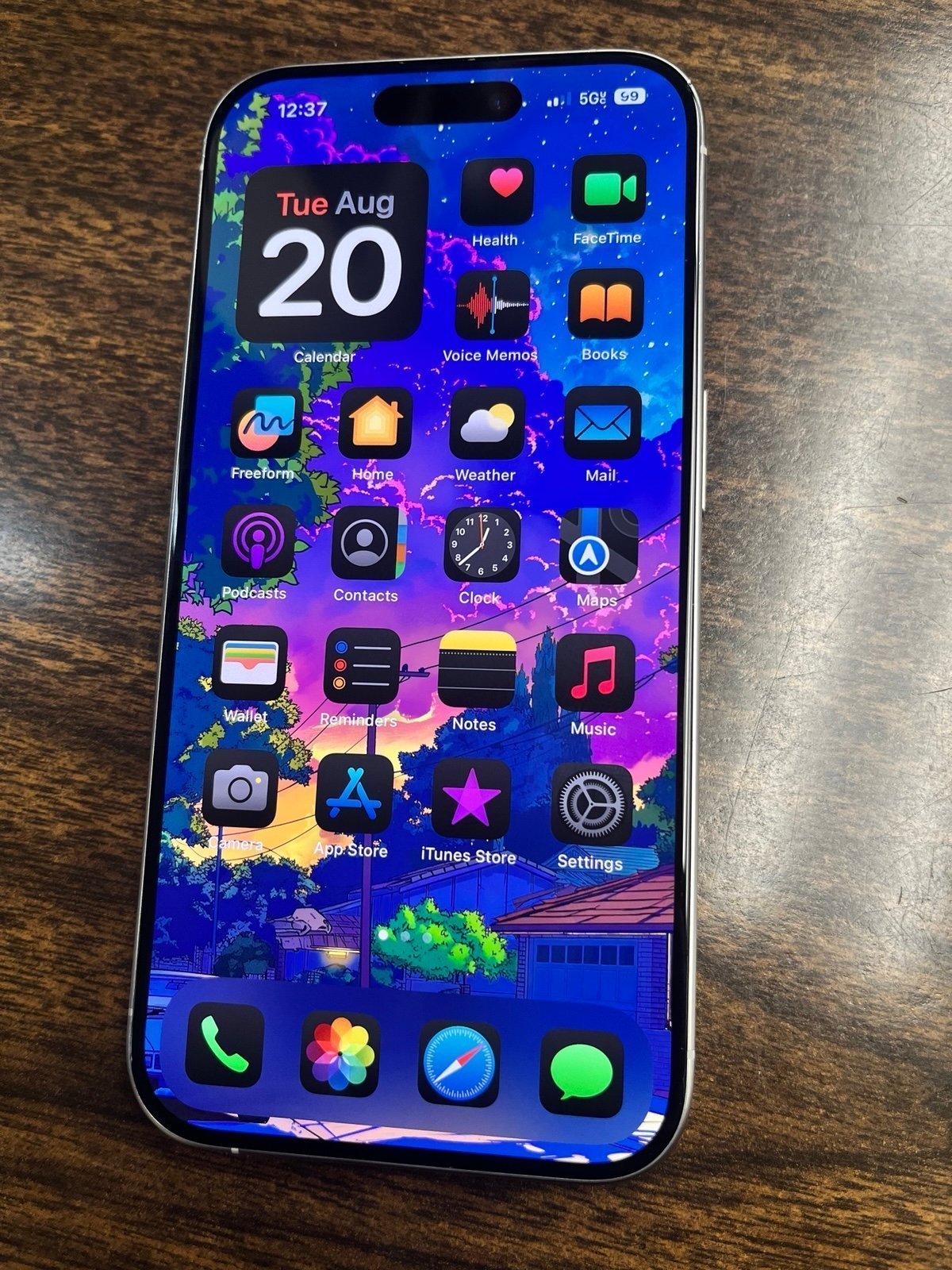 iPhone 15 Pro.  Unlocked.  iOS 18.  256GB.  99% Battery Health.  AppleCare + 1W38