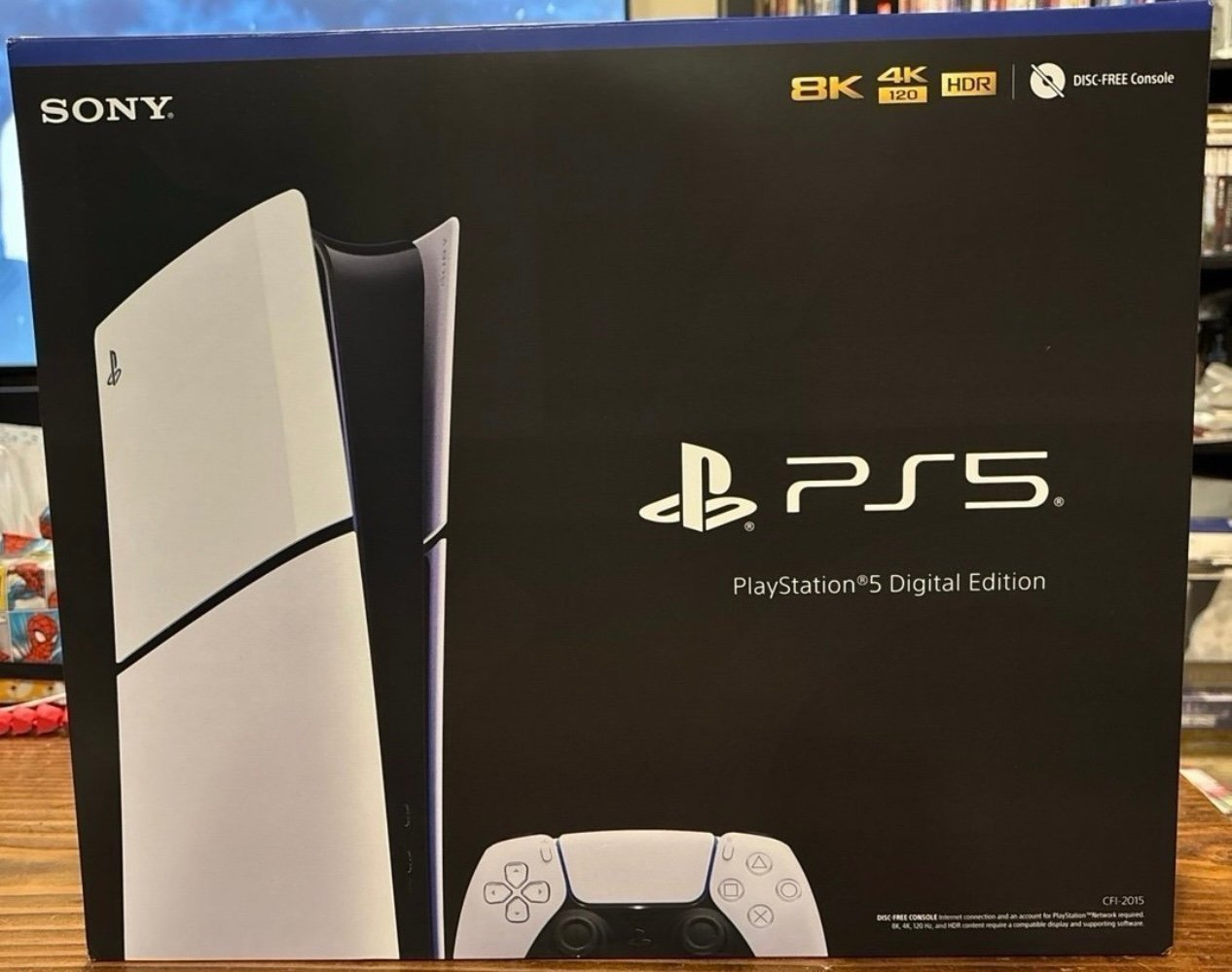 PS5 Digital Edition Slim w/ Headset Razer Barracuda X 9G97