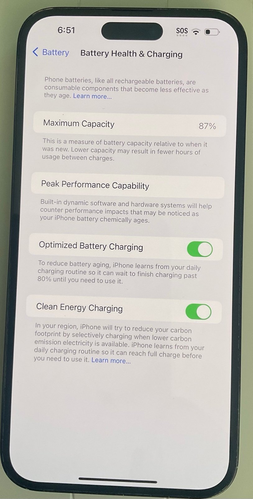 iphone 14 pro max phone unlocked 1TB 6W51