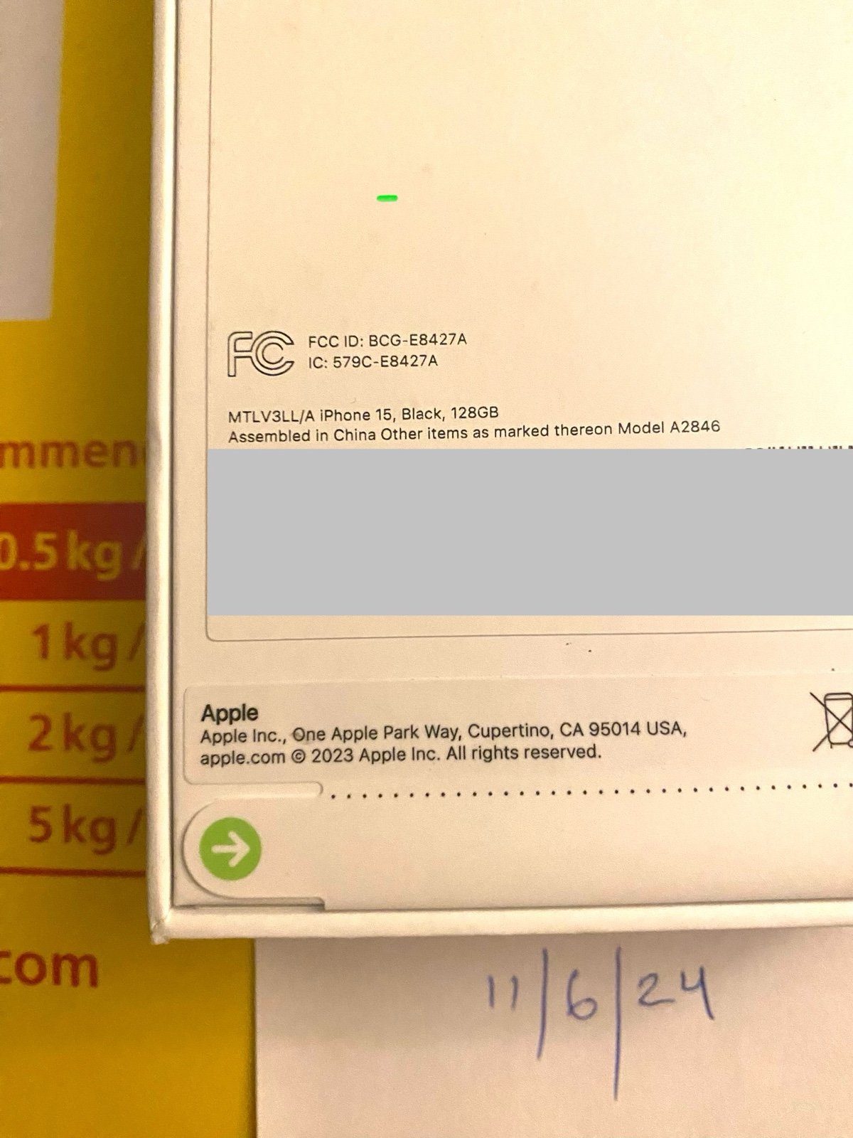 New & Unponed 128gb Apple Iphone 15 Unlocked 8P39