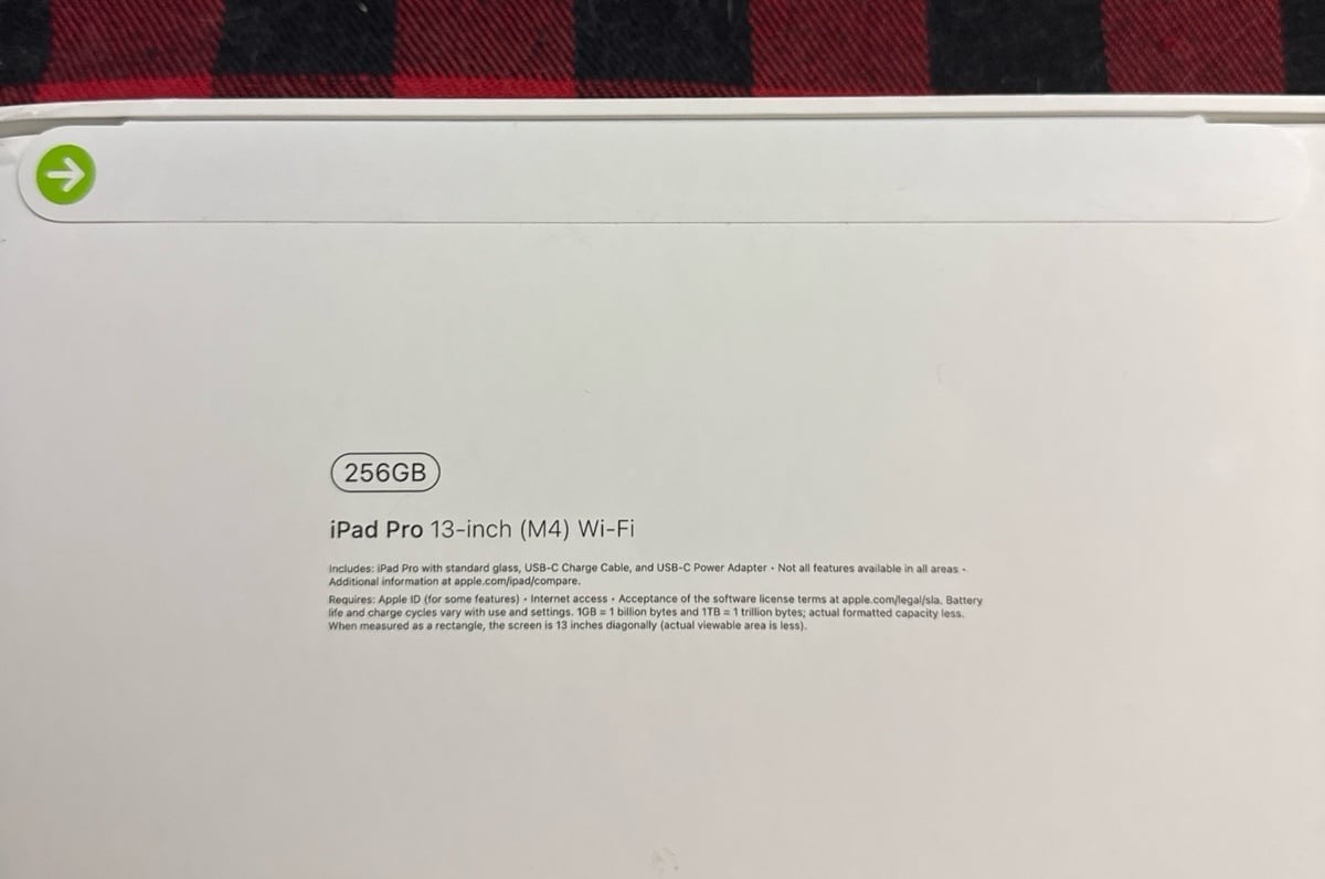 iPad Pro 13” M4 OLED 256GB Wi-Fi 7th generation 1T89