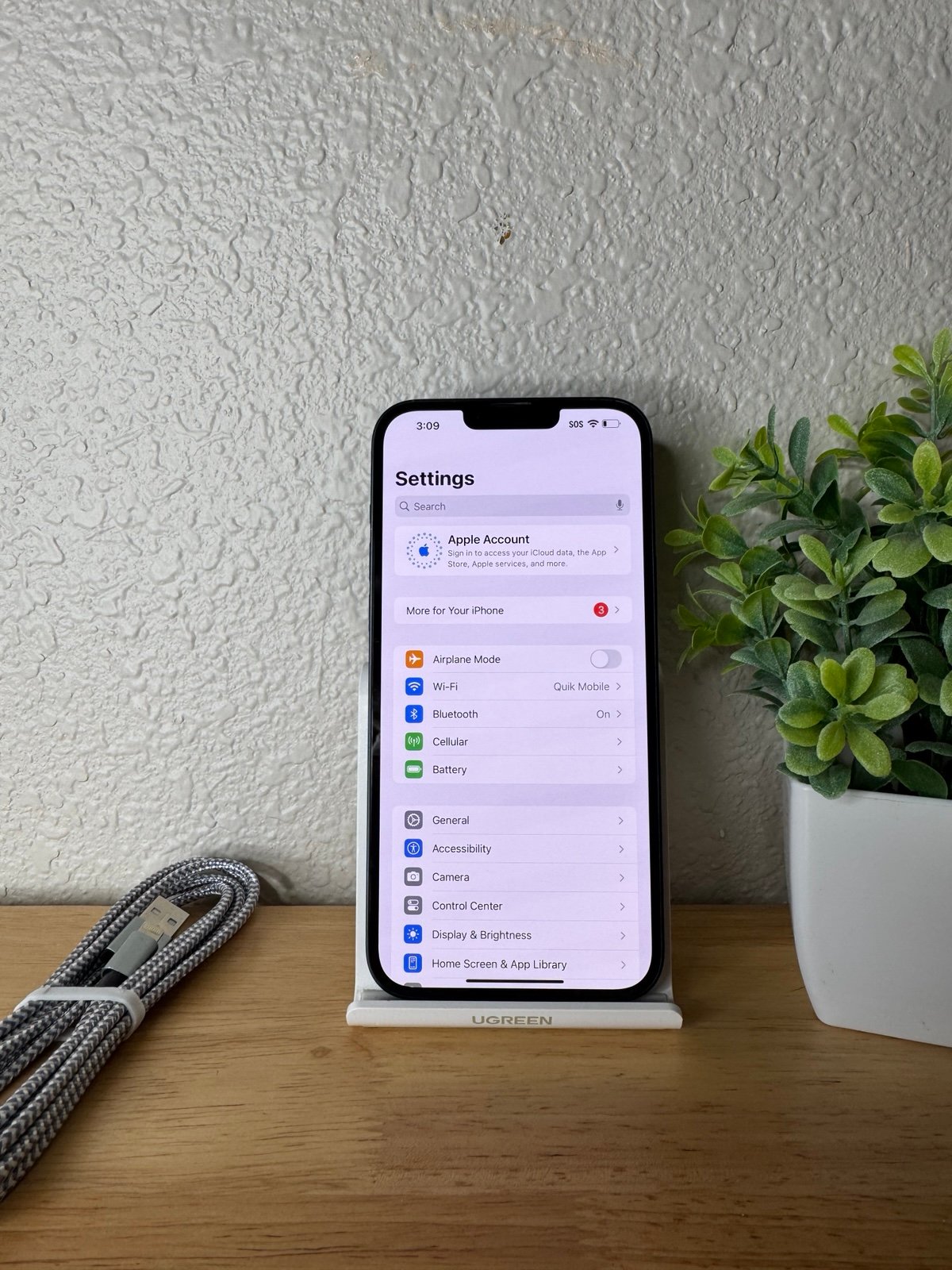 Apple iPhone 14 Plus 256GB in Black for Unlocked 1F52