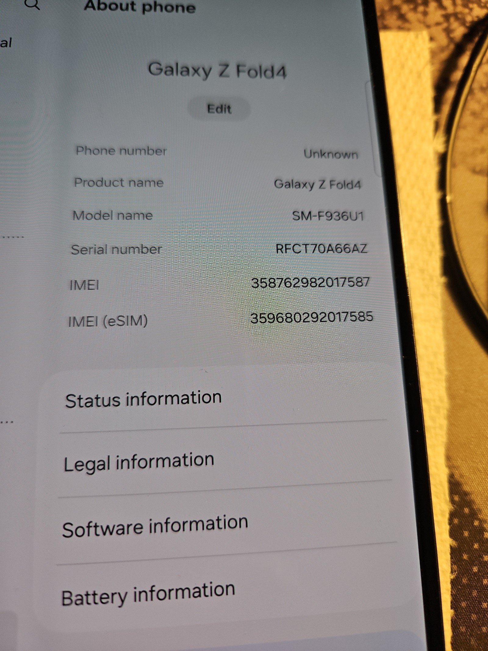 Samsung galaxy z fold 4 unlocked