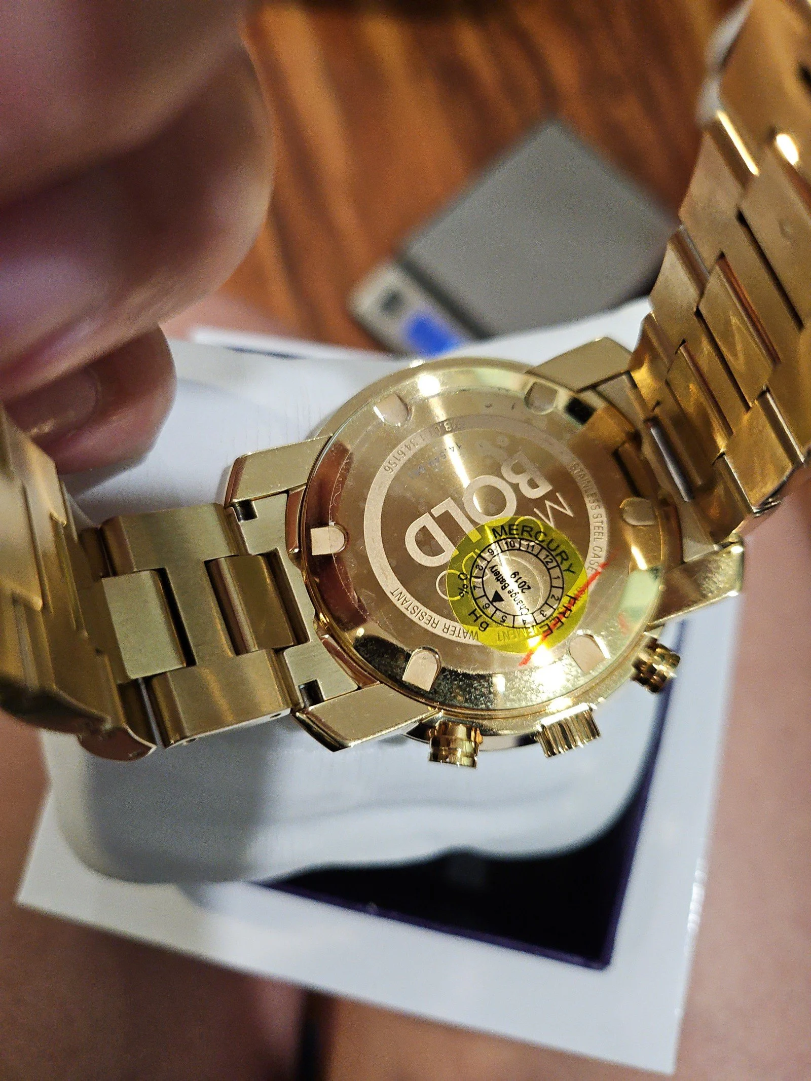 Movado Men's BOLD Metals Visit > Chronograph Watch