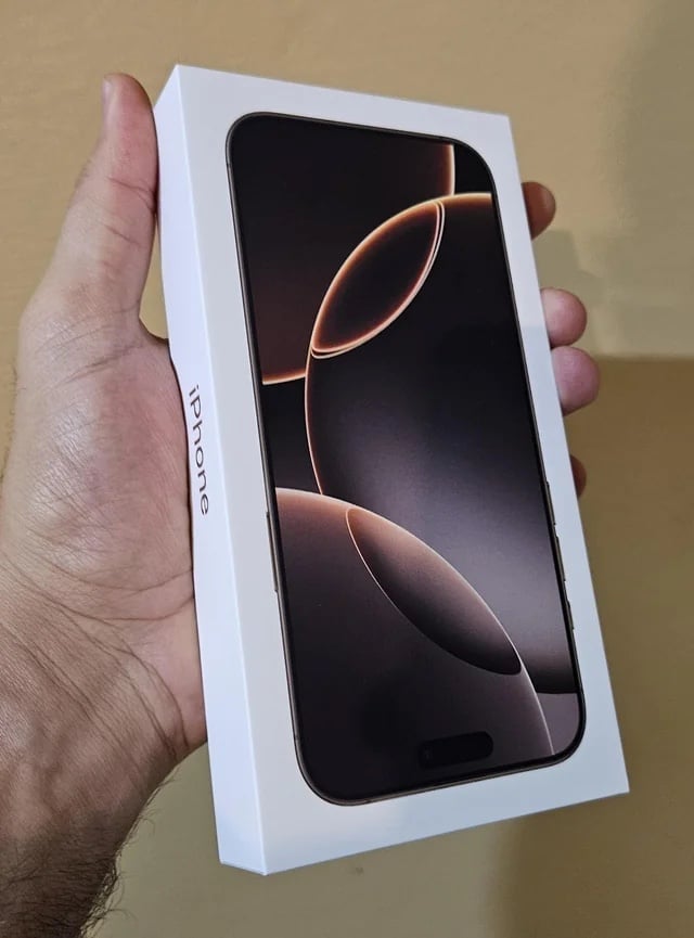 Apple iPhone 16 Pro Max - 512GB - Titanium Desert (Factory AT&T) NEW! 8N18