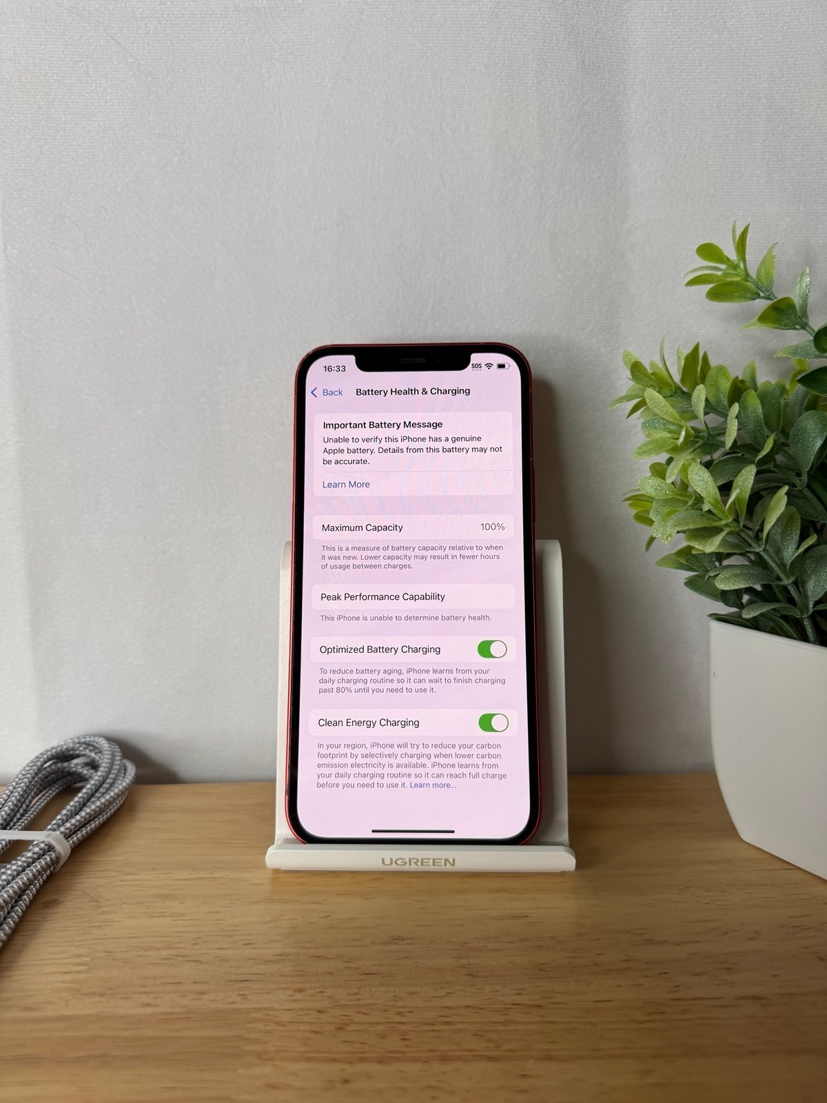 Apple iPhone 12 64 GB in (Product) RED for Unlocked 2Q38