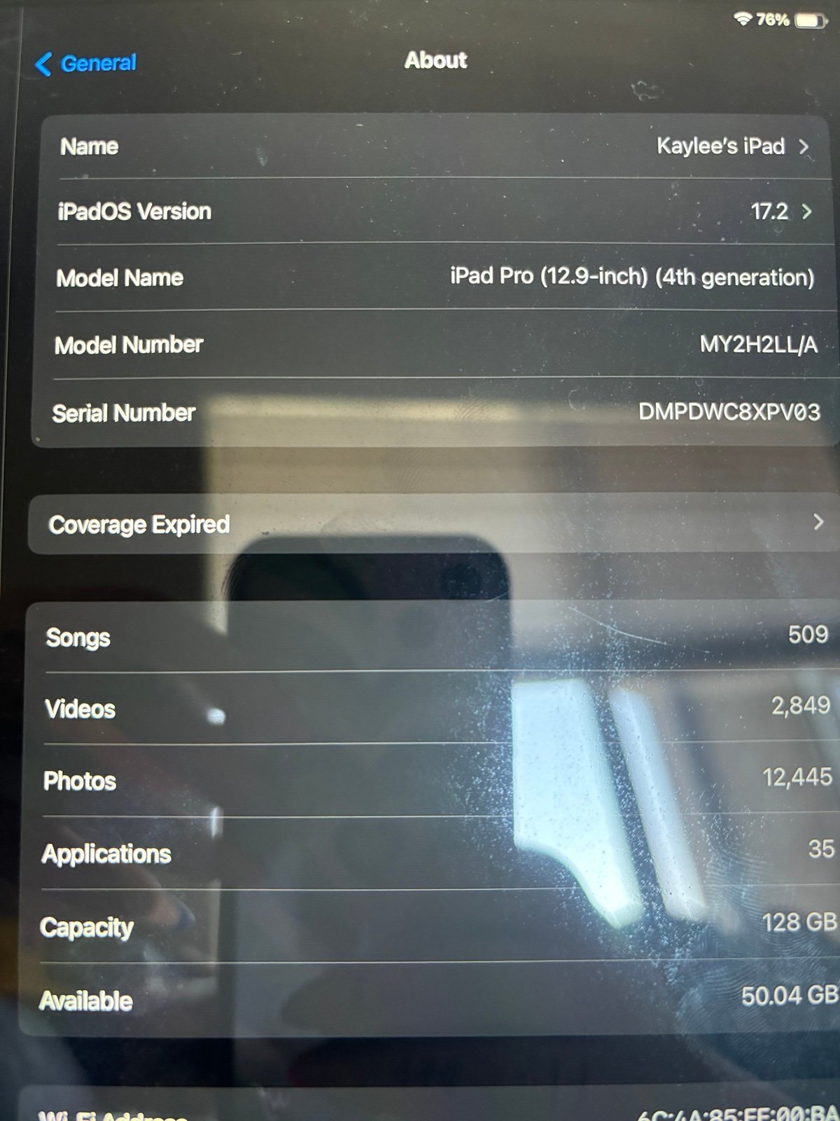 Apple iPad Pro 4th Generation W/Keyboard + Pen 3N37