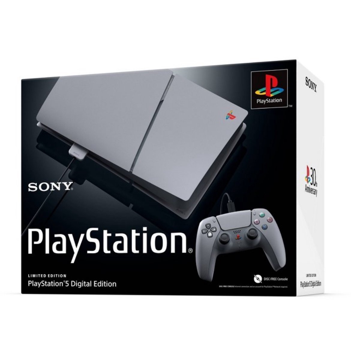 Sony PlayStation 5 Digital Edition 30th Anniversary Limited Edition Console 6V76