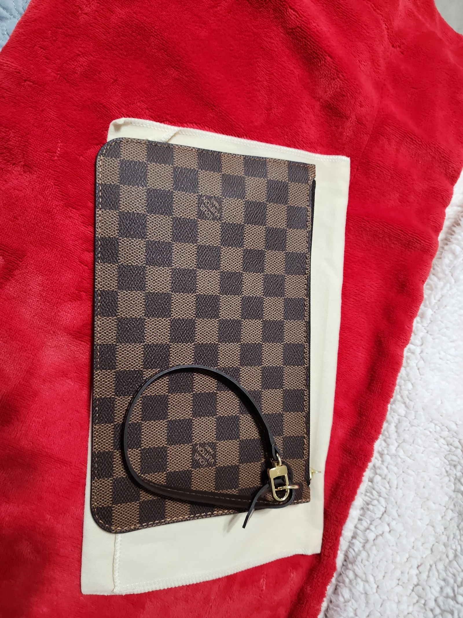 Louis Vuitton Damier Wristlet