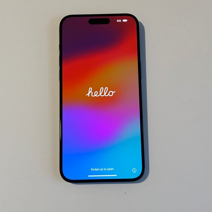 Iphone 15 Pro Max Blue Titanium 256 GB Unlocked with Warranty 5U65